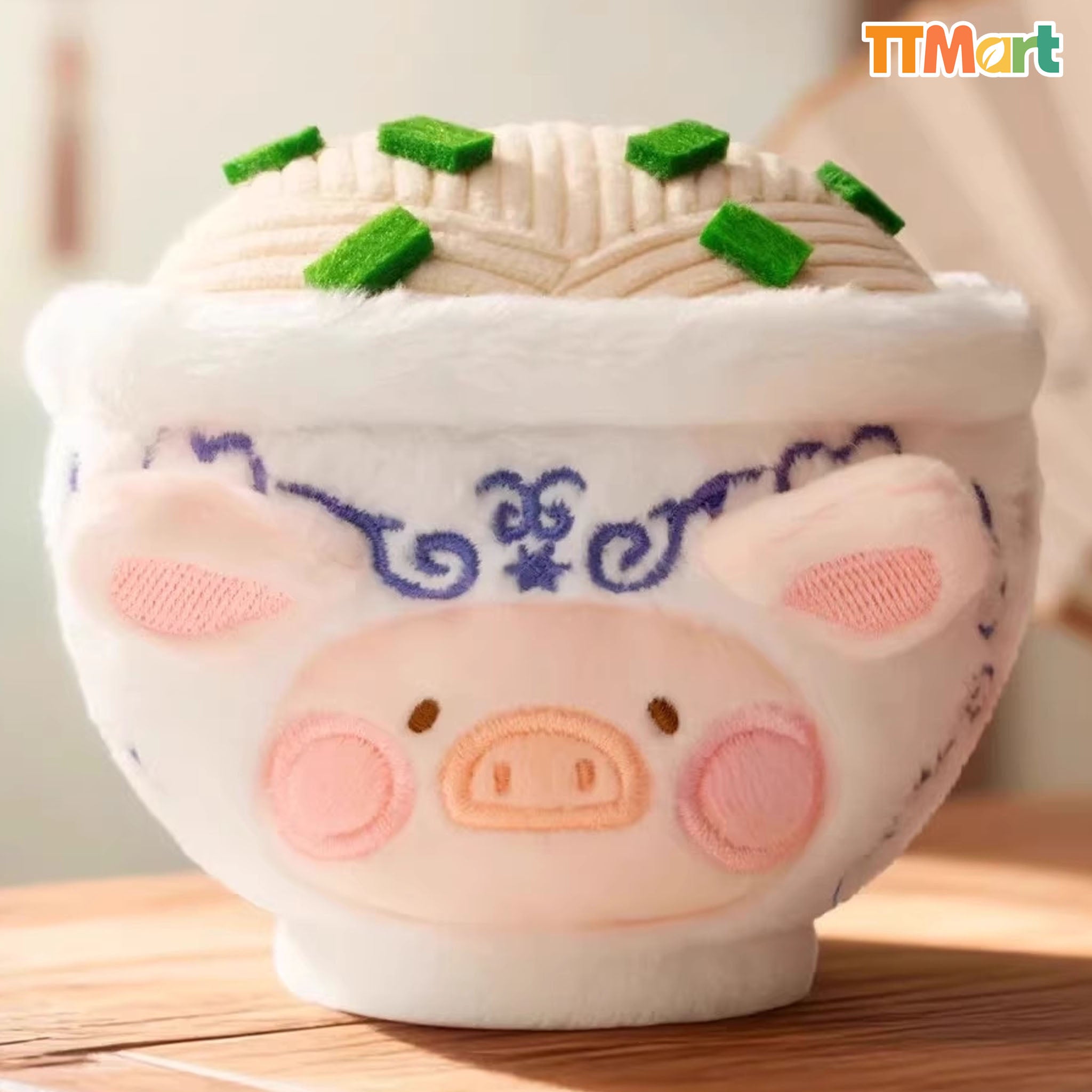 LULU THE PIGGY Dim Sum House Plush Keychain Series Blind Box