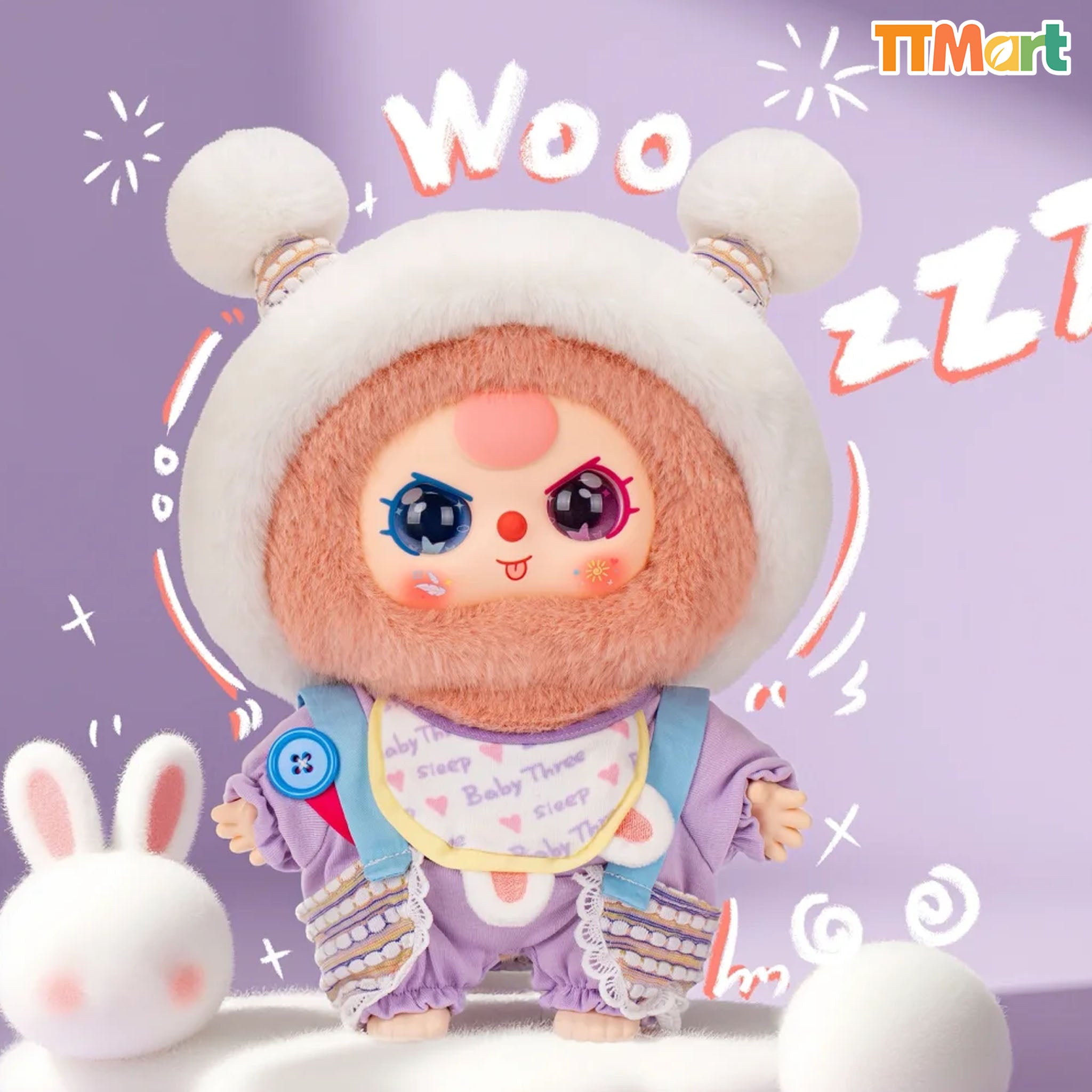 Baby Three V5 400% Sweet Dreams Plush Blind Box