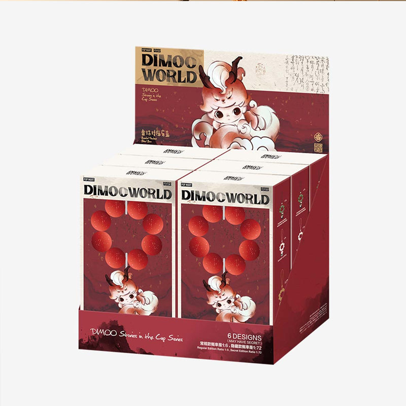 DIMOO Stories In The Cup Series - Beaded Pendant Blind Box