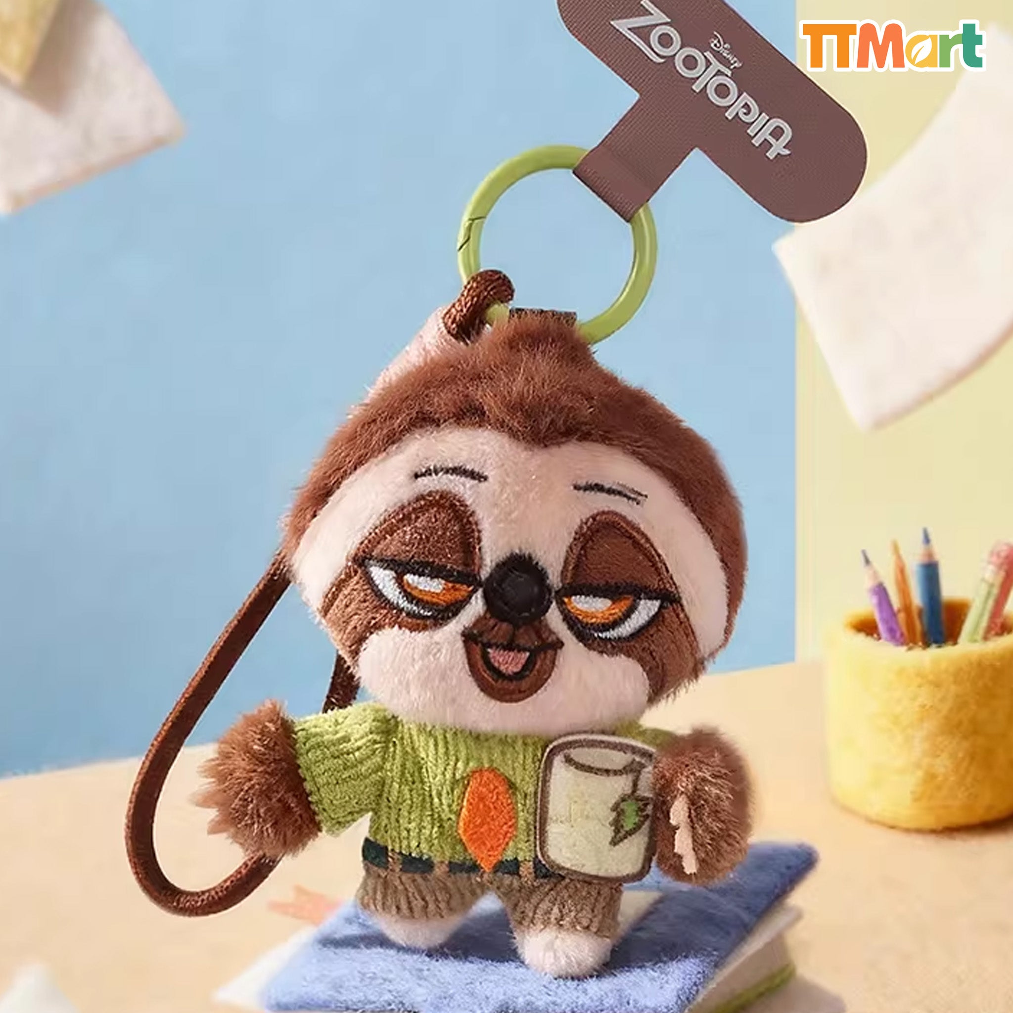 ZOOTOPIA Friend Gathering Plush Keychain Blind Box