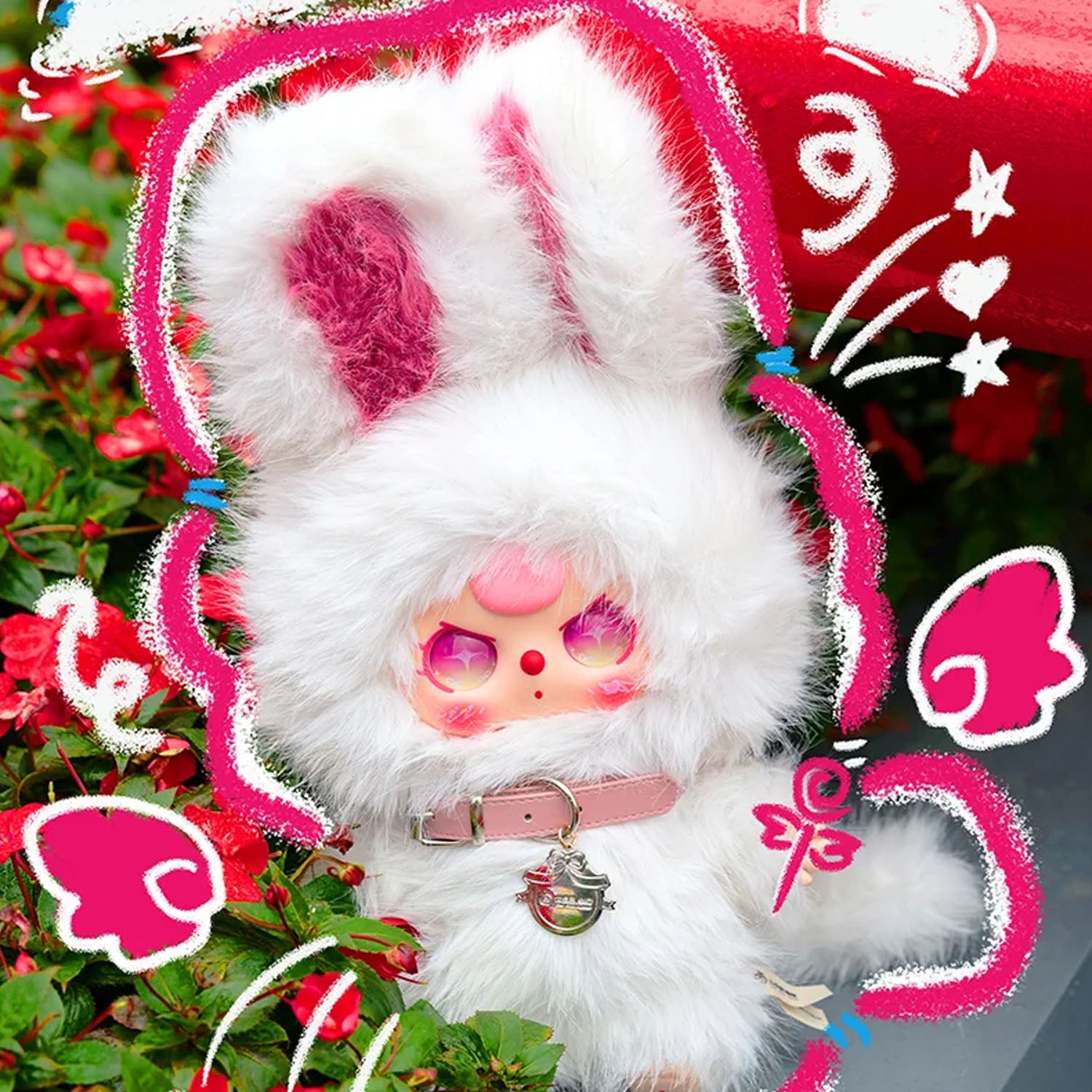 Re.Memory. 　baby three 400% うさぎ Baby Three 400% V4 Sweetie Baby Plush Series Blind Box