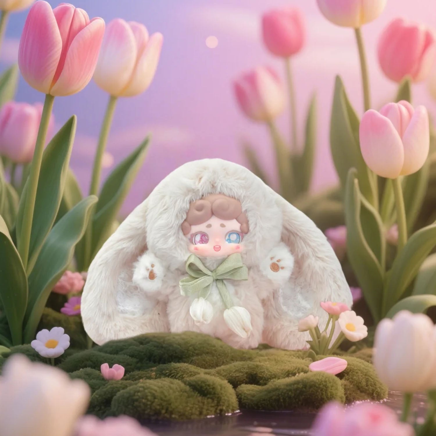 Good Night Bunny V2 Secret Garden Plush Series Blind Box