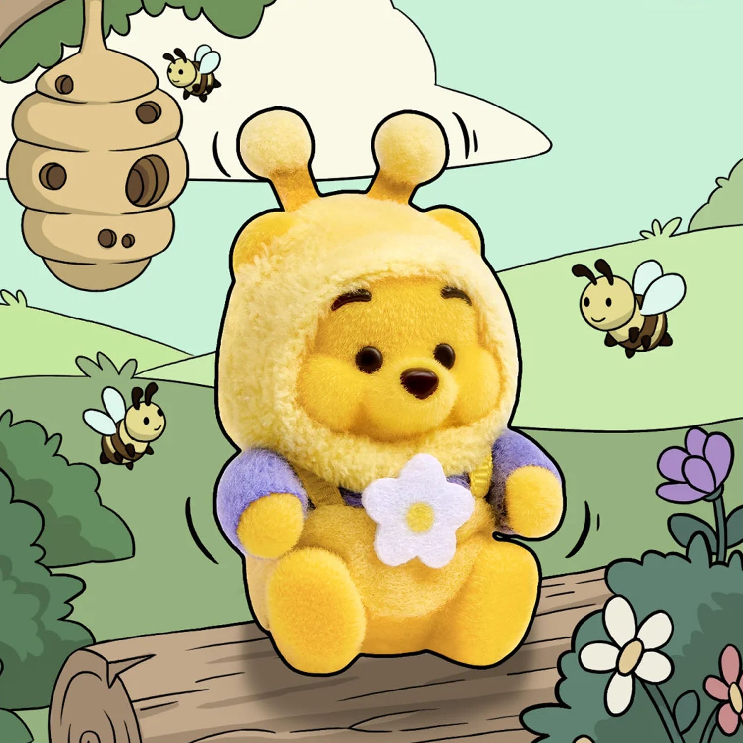 Winnie The Pooh Touching Garden Series Figure Blind Box