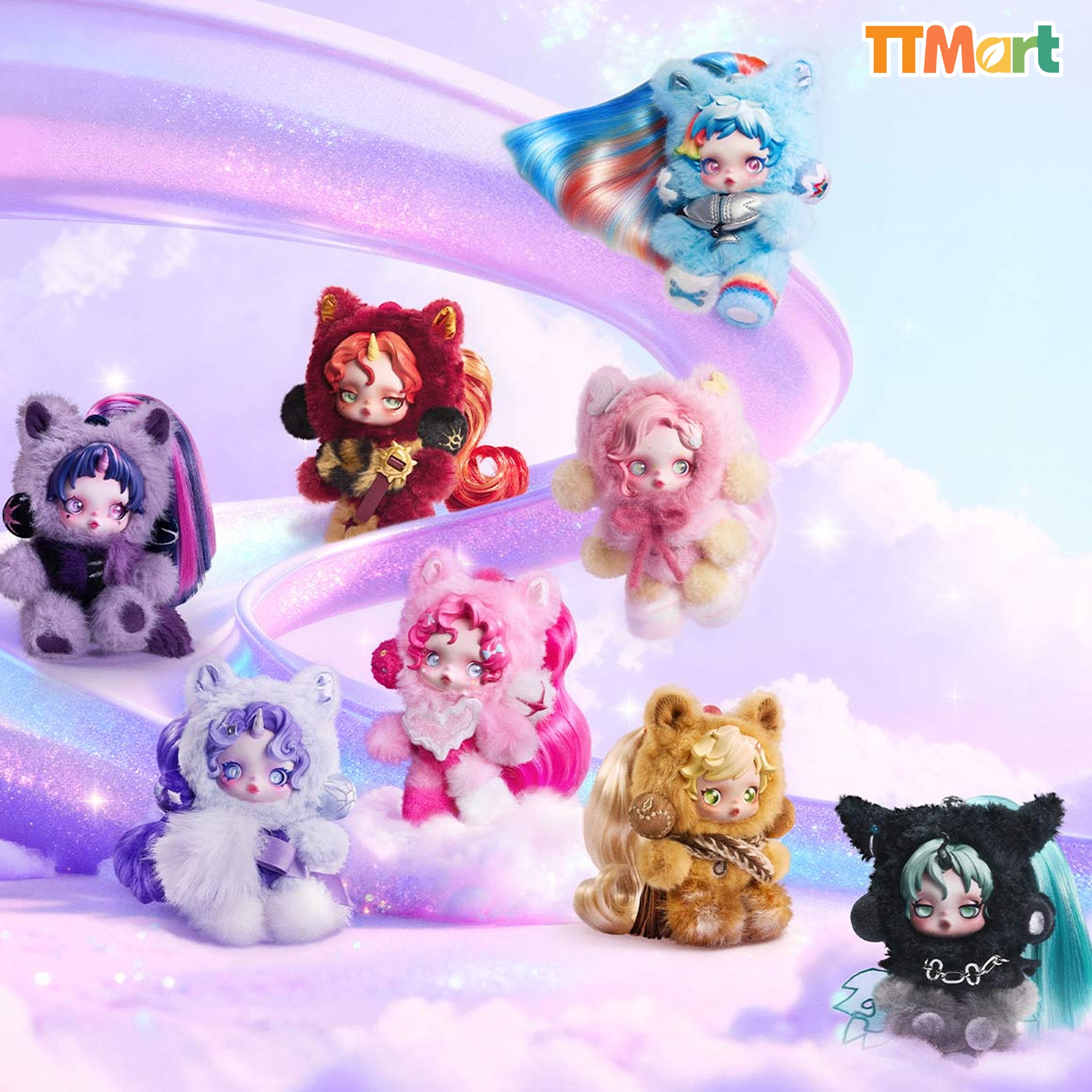 SKULLPANDA × My Little Pony Series Blind Box