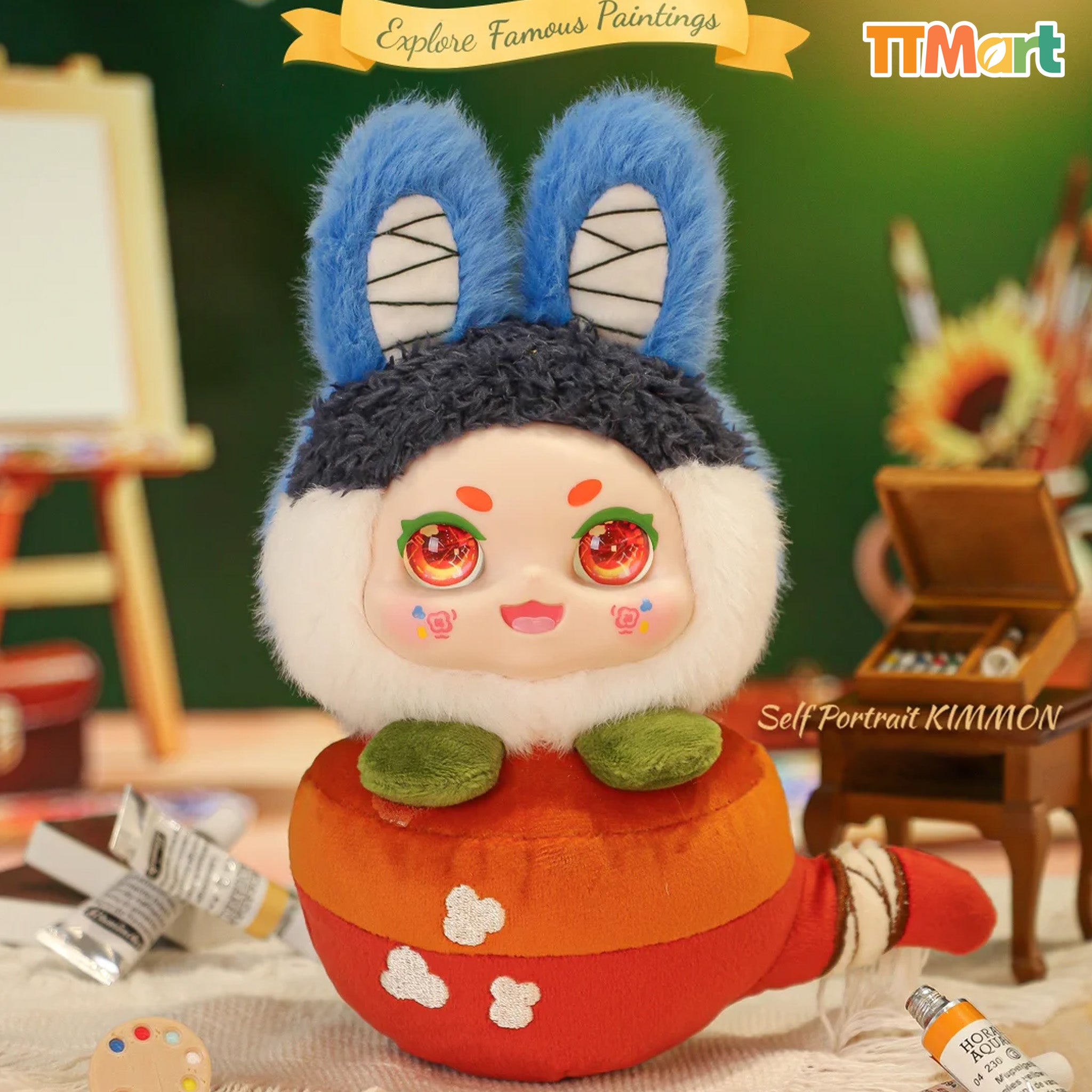 KIMMON Explore Famous Paintings Plush Series Blind Box