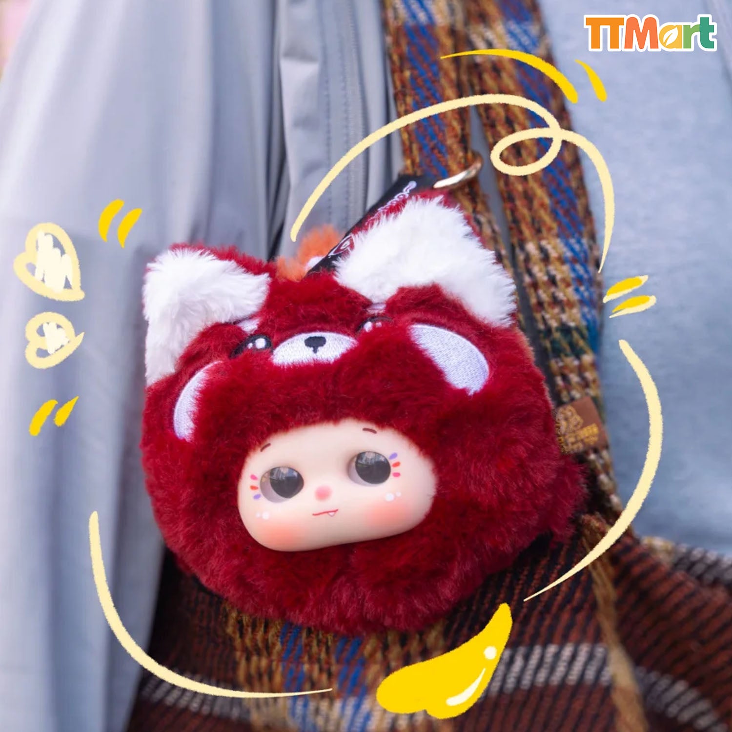 BABOO MEOW Comb Mirror Set Plush Series Blind Box