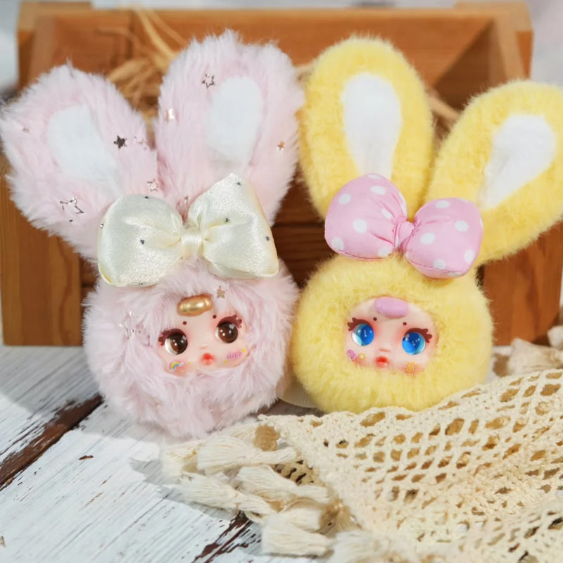 MM Milk Candy V2 Bunny Head Plush Pendant Keychain Series Blind Box