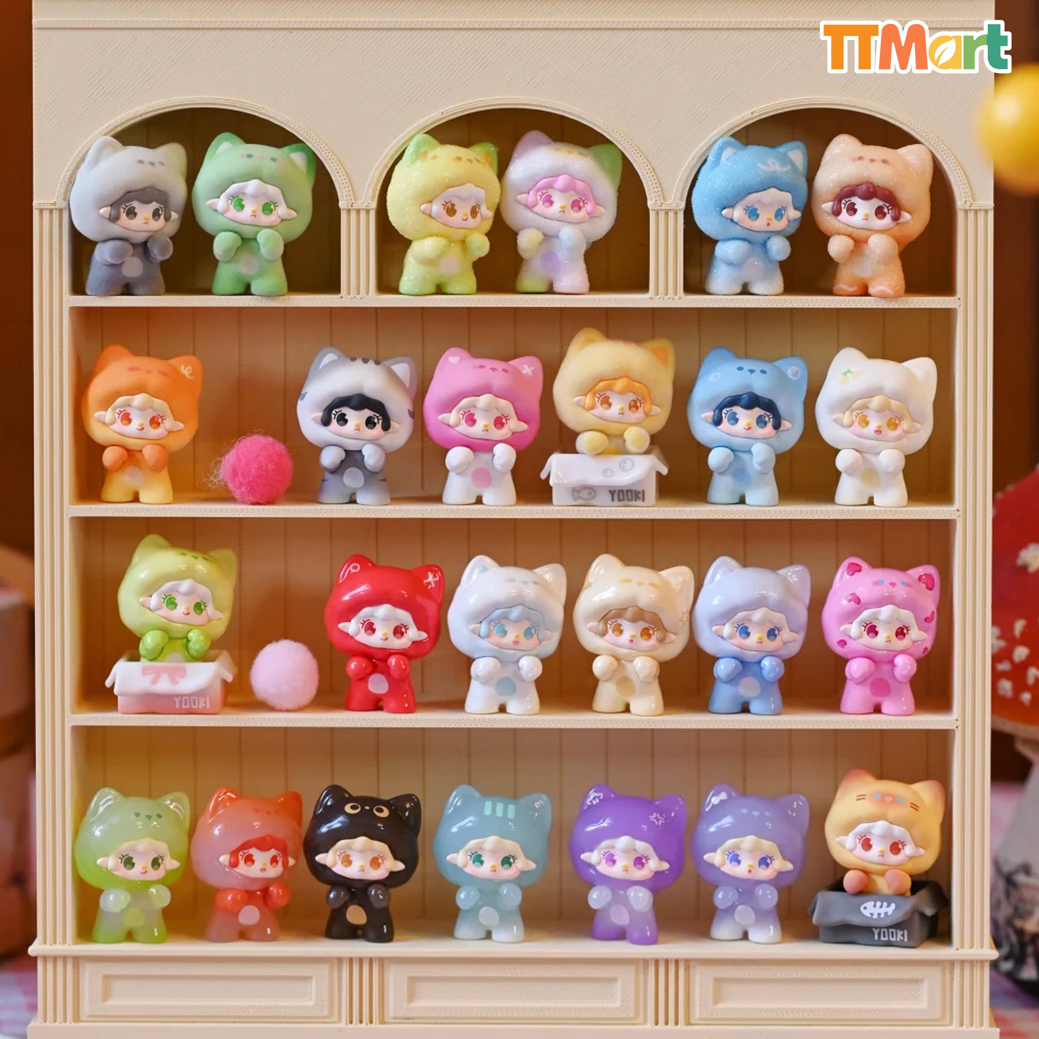 YOOKI Cat On The Loose Mini Bean Series Blind Bag