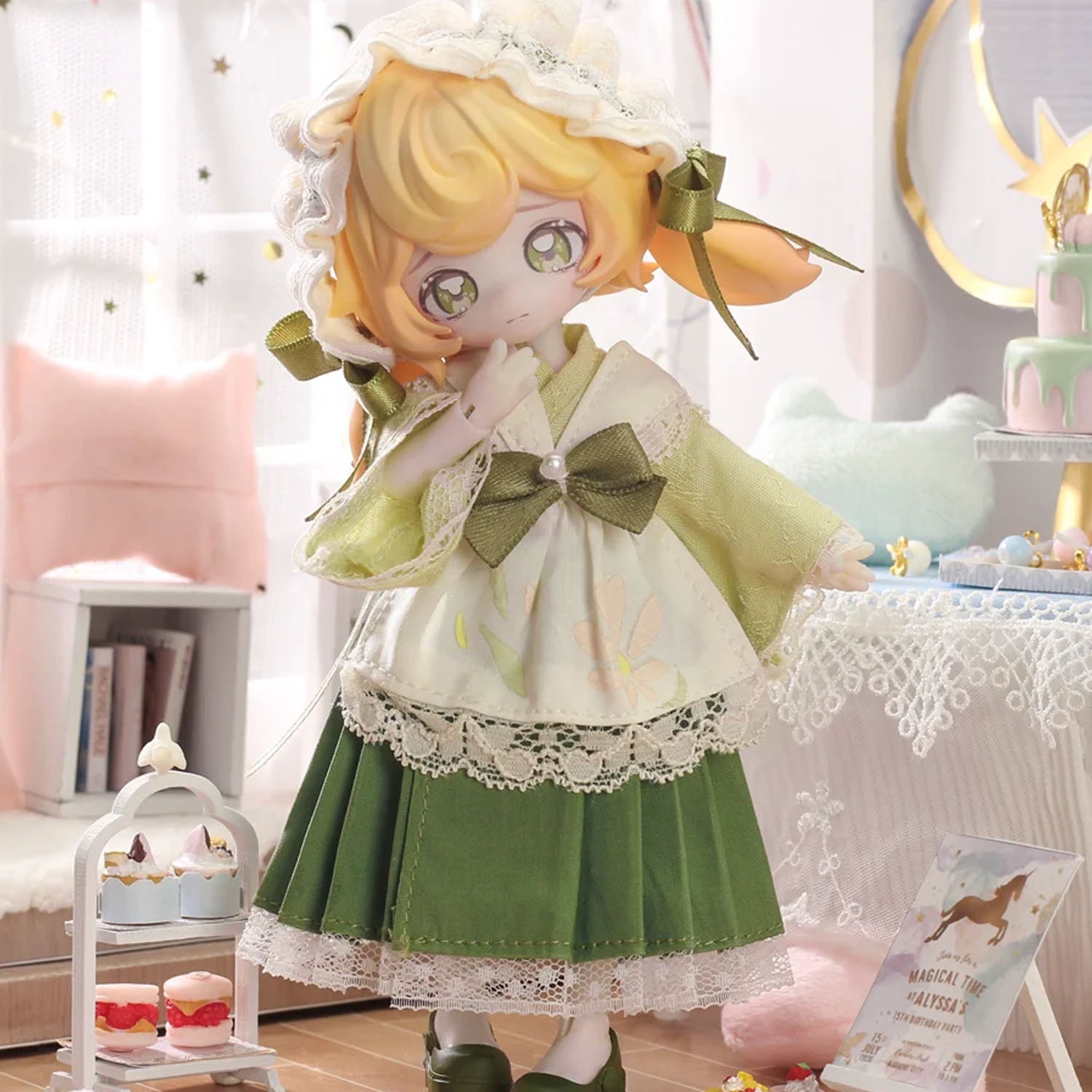 Inedible Doll Moon Jumping Time Bunny Series BJD Blind Box