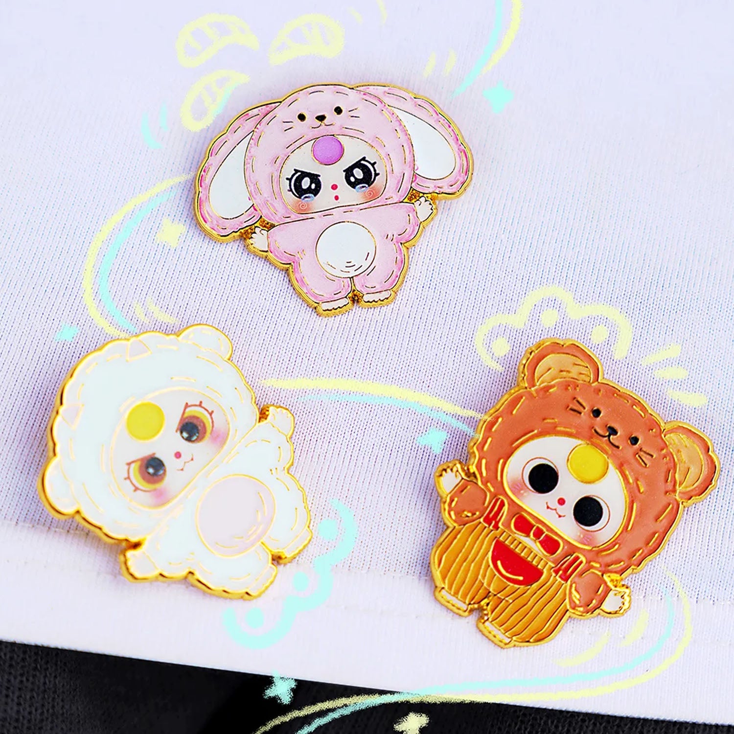 Baby Three Badge Of Metal Series Blind Bag