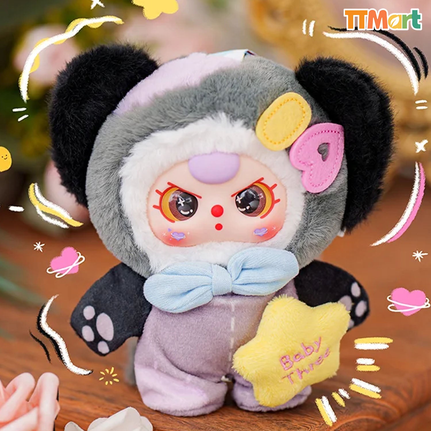 Baby Three Sweet Dream 100% Plush Series Blind Box
