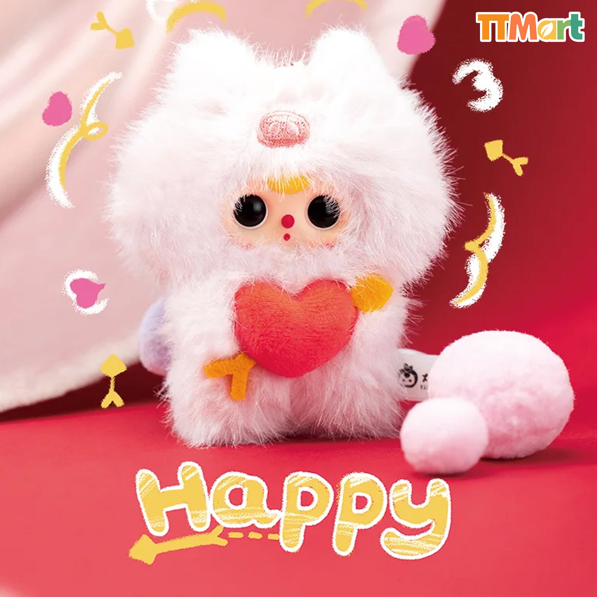 Baby Three Cupid Plush Series Blind Box