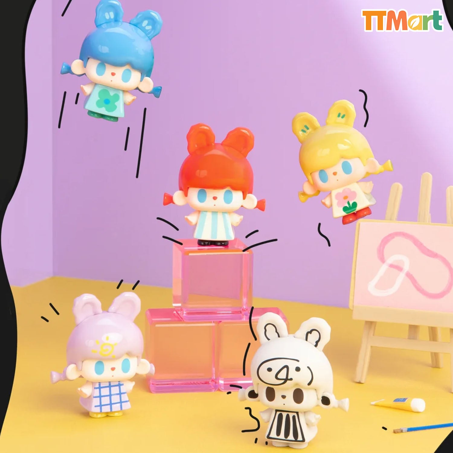 TUTU BEAR Matisse's Summer Series Blind Box