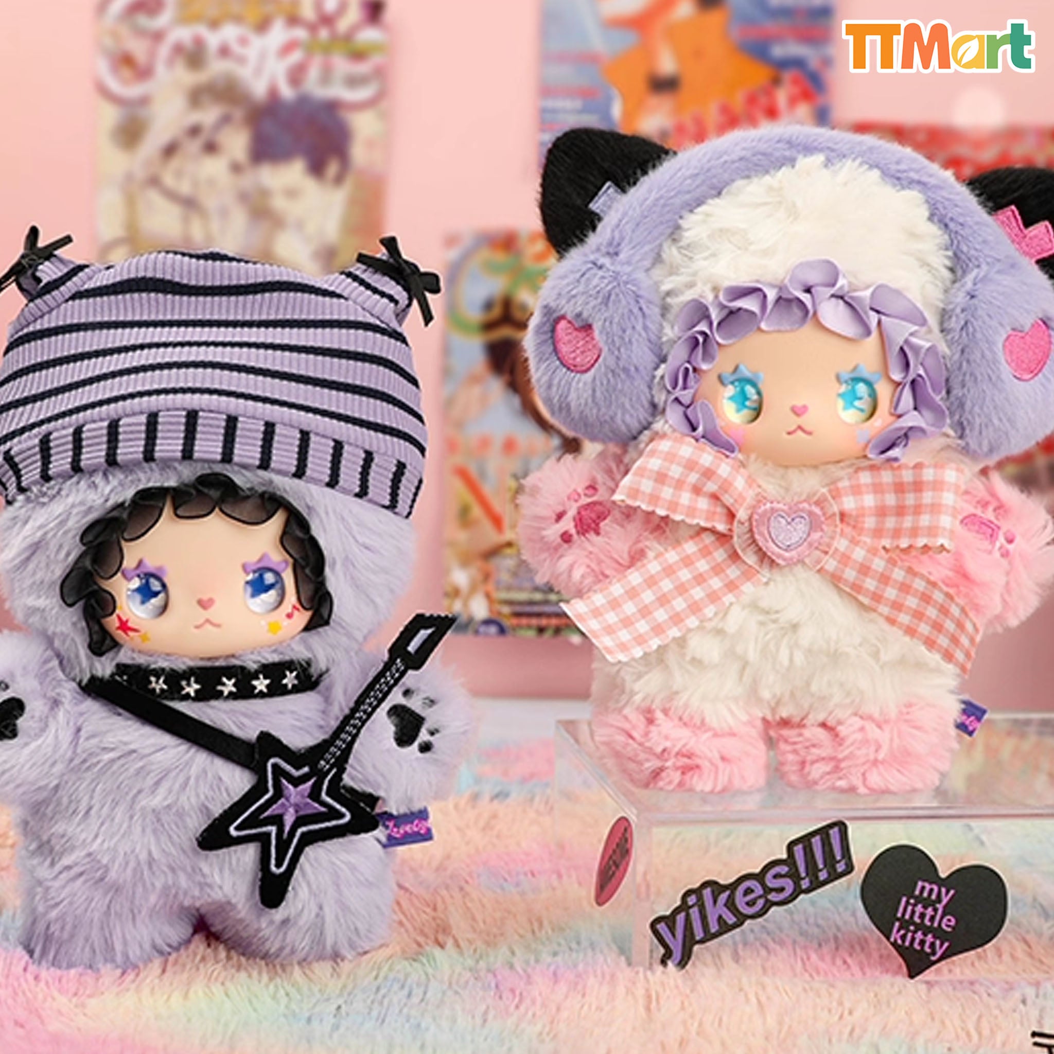 LOVELY EMMA Punk Era Series Plush Blind Box