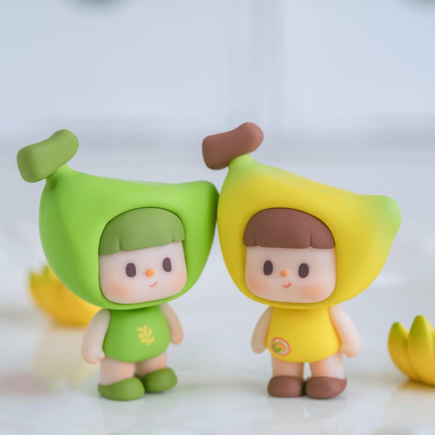 BUER Hi Friends Banana Mini Bean Series Blind Box