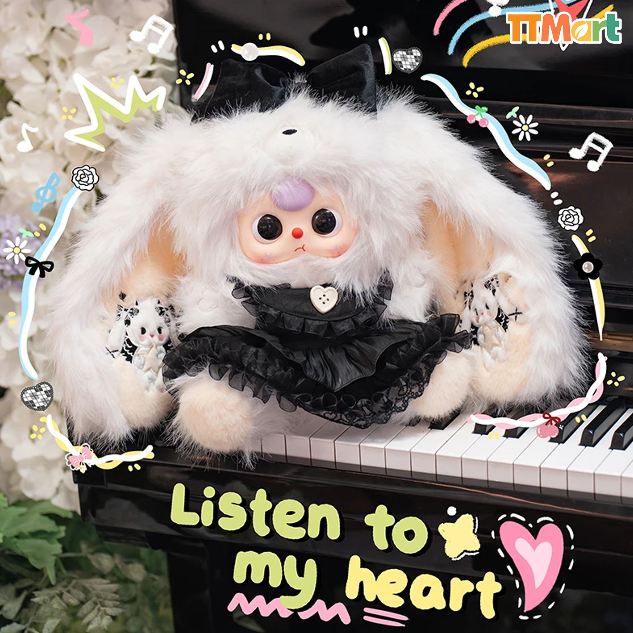 Baby Three Lily Rabbit Town V5 400% Plush Series Blind Box