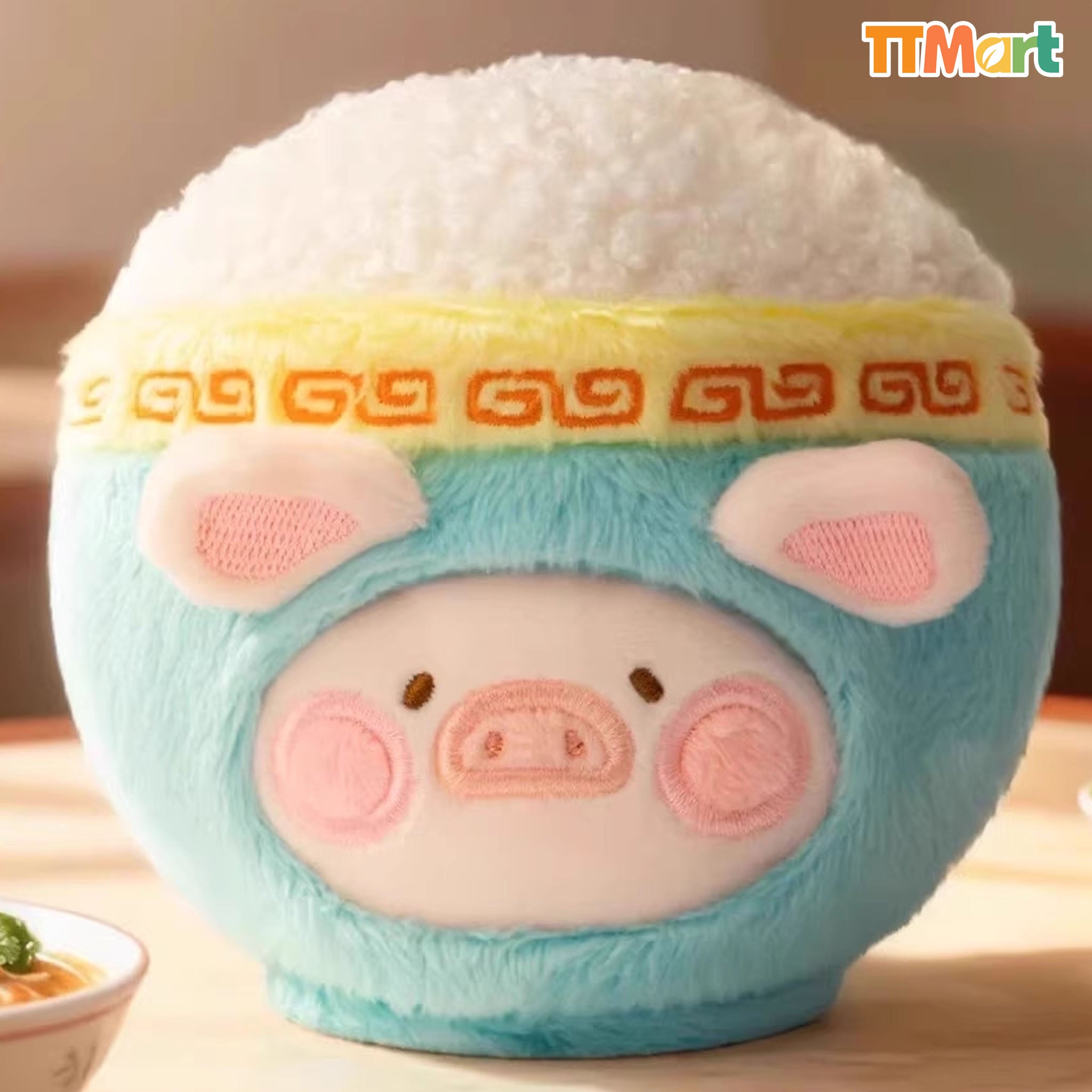 LULU THE PIGGY Dim Sum House Plush Keychain Series Blind Box