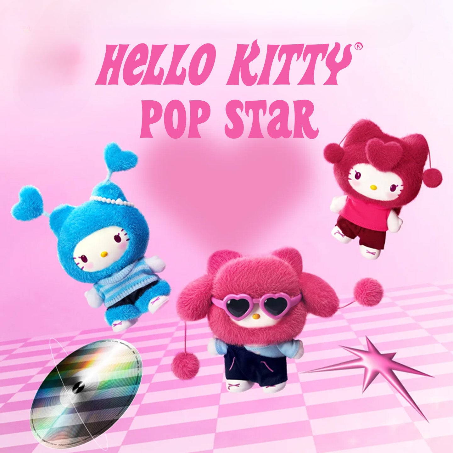 SANRIO HK Popstar Plush Series Blind Box