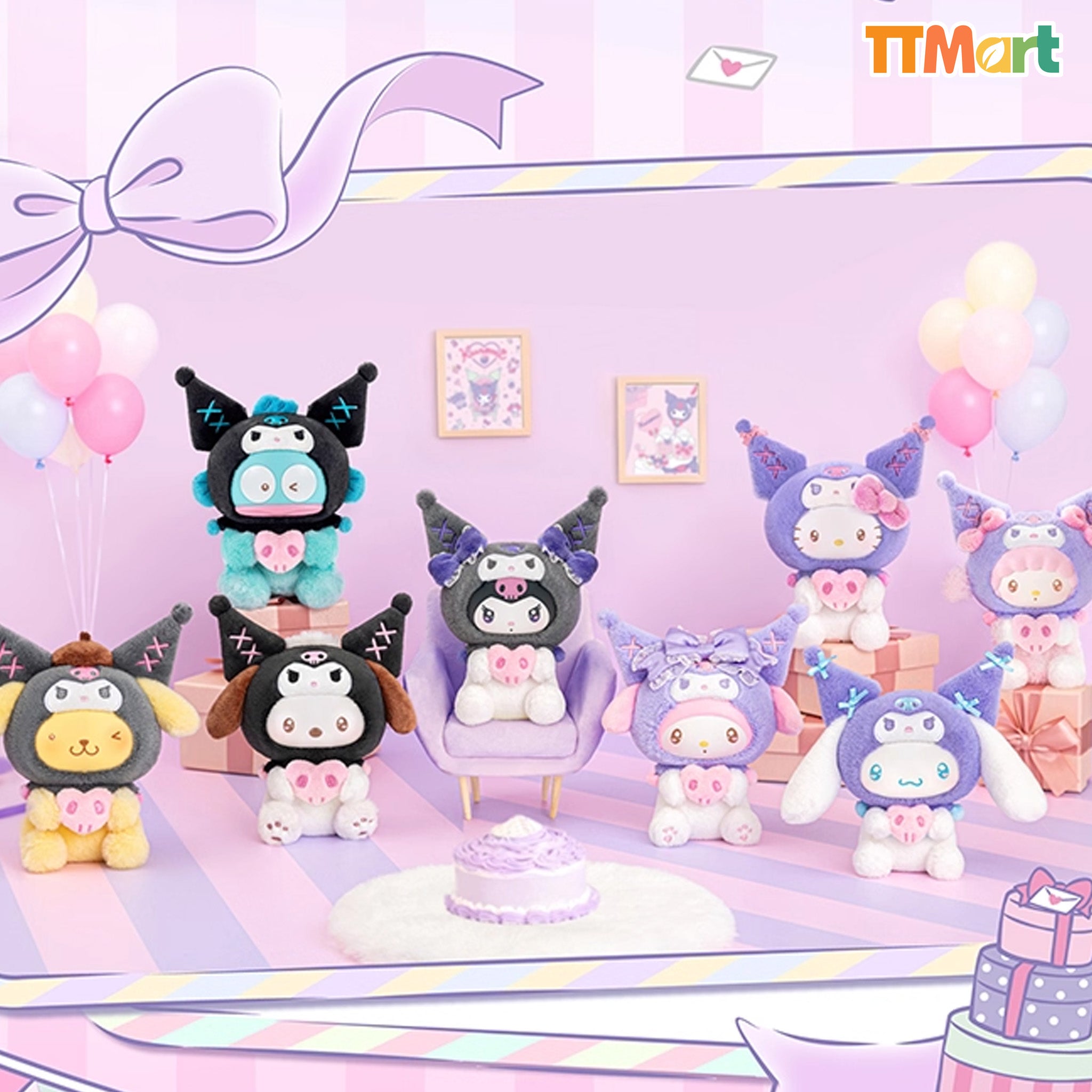 SANRIO Kuromi Party Pendant Series Blind Box