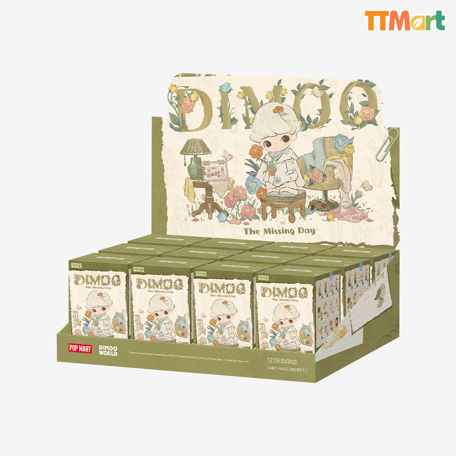 DIMOO The Missing Day Series-Figure Blind Box