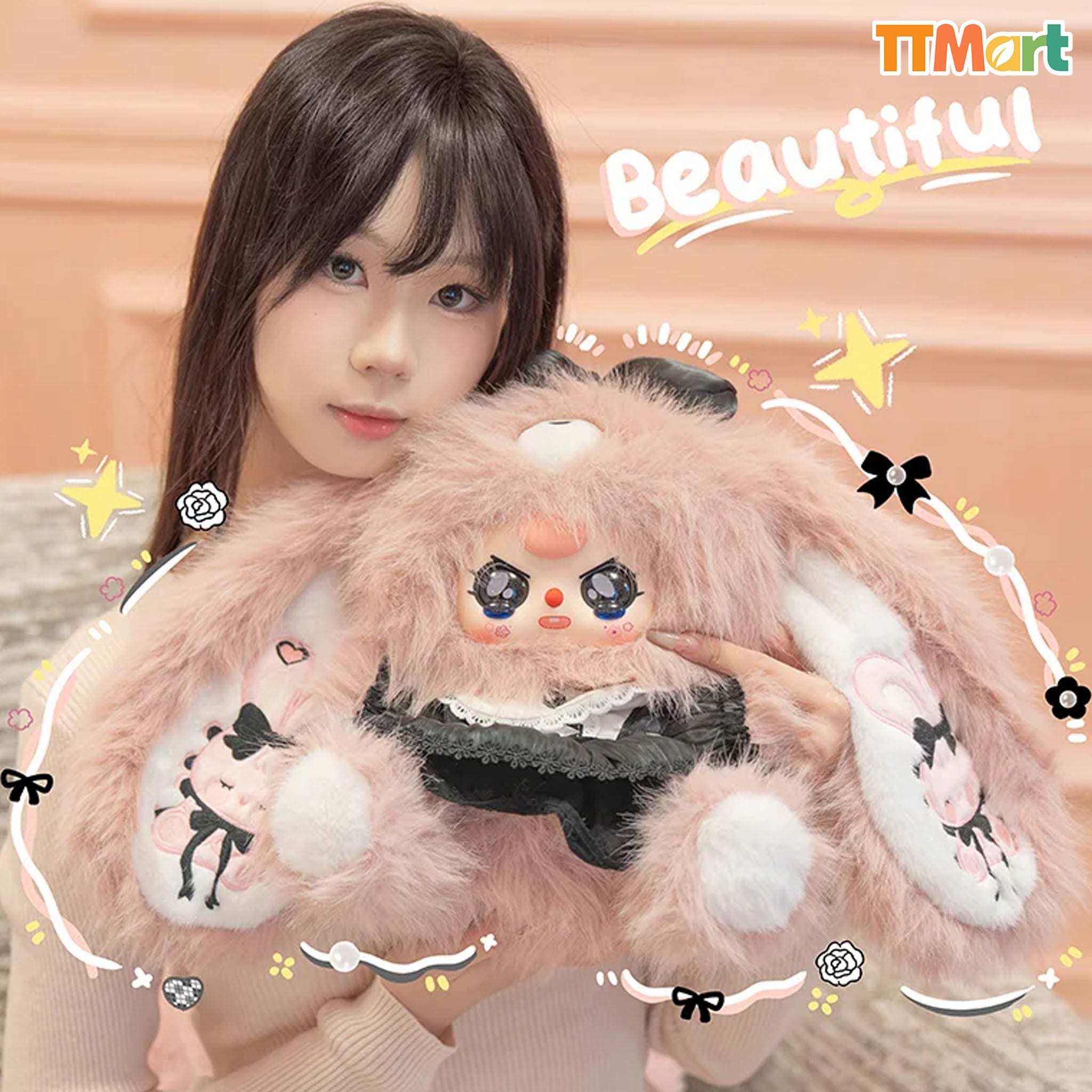 Baby Three Lily Rabbit Town V5 400% Plush Series Blind Box