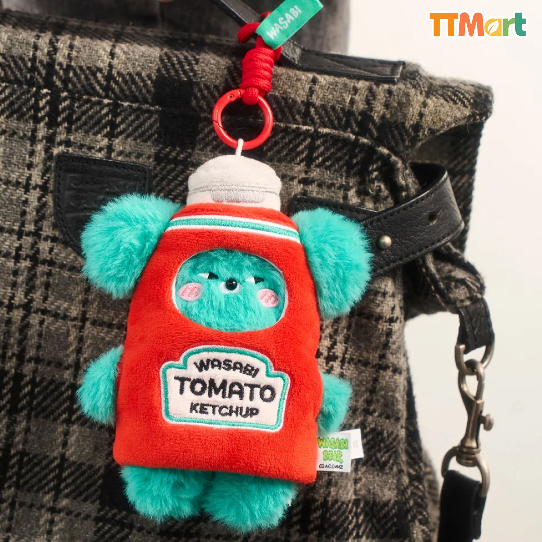 WASABI BEAR Flavor Series Plush Keychain Blind Box