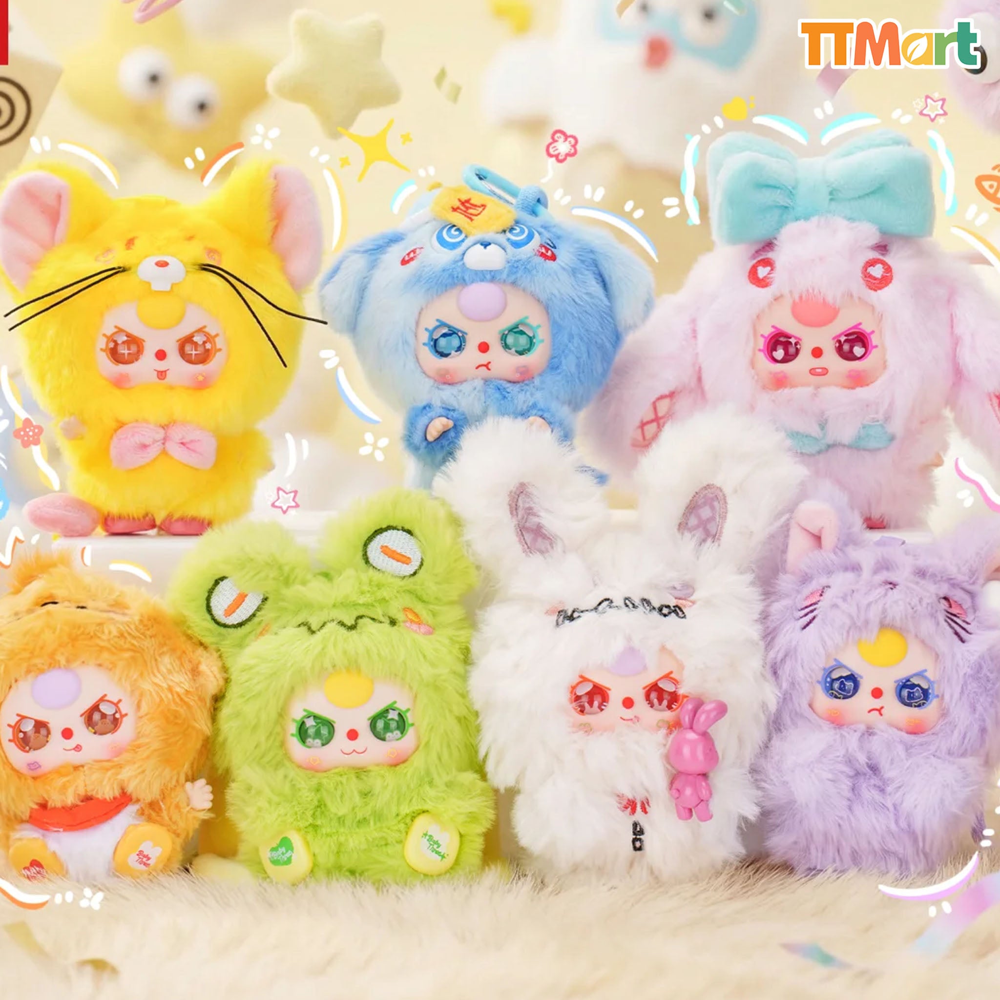 Baby Three Weirdly Adorable Mini Plush Series Blind Box