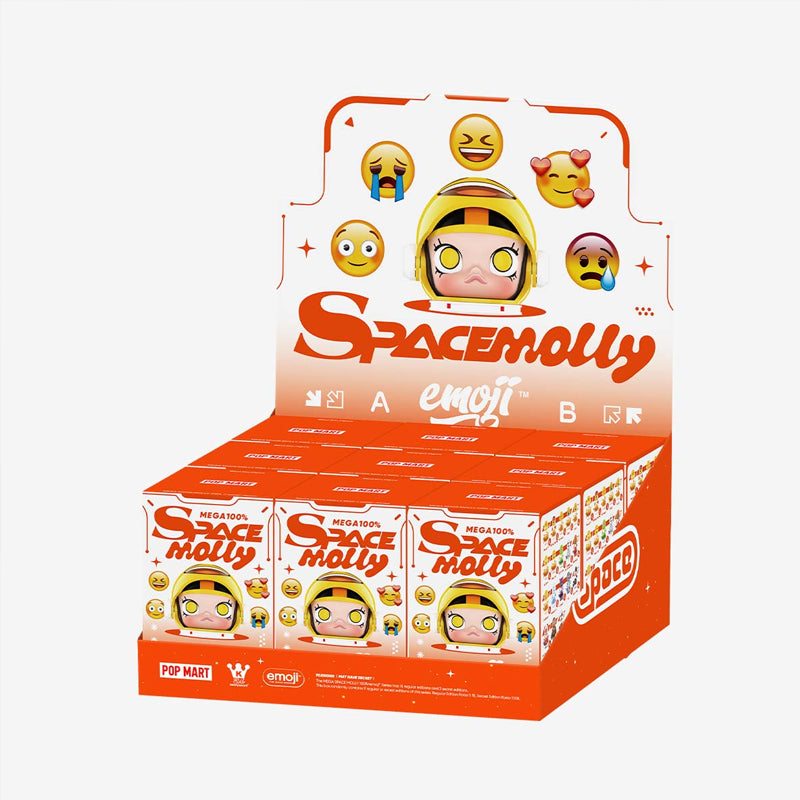 MEGA SPACE MOLLY 100% × emoji™M Series Blind Box