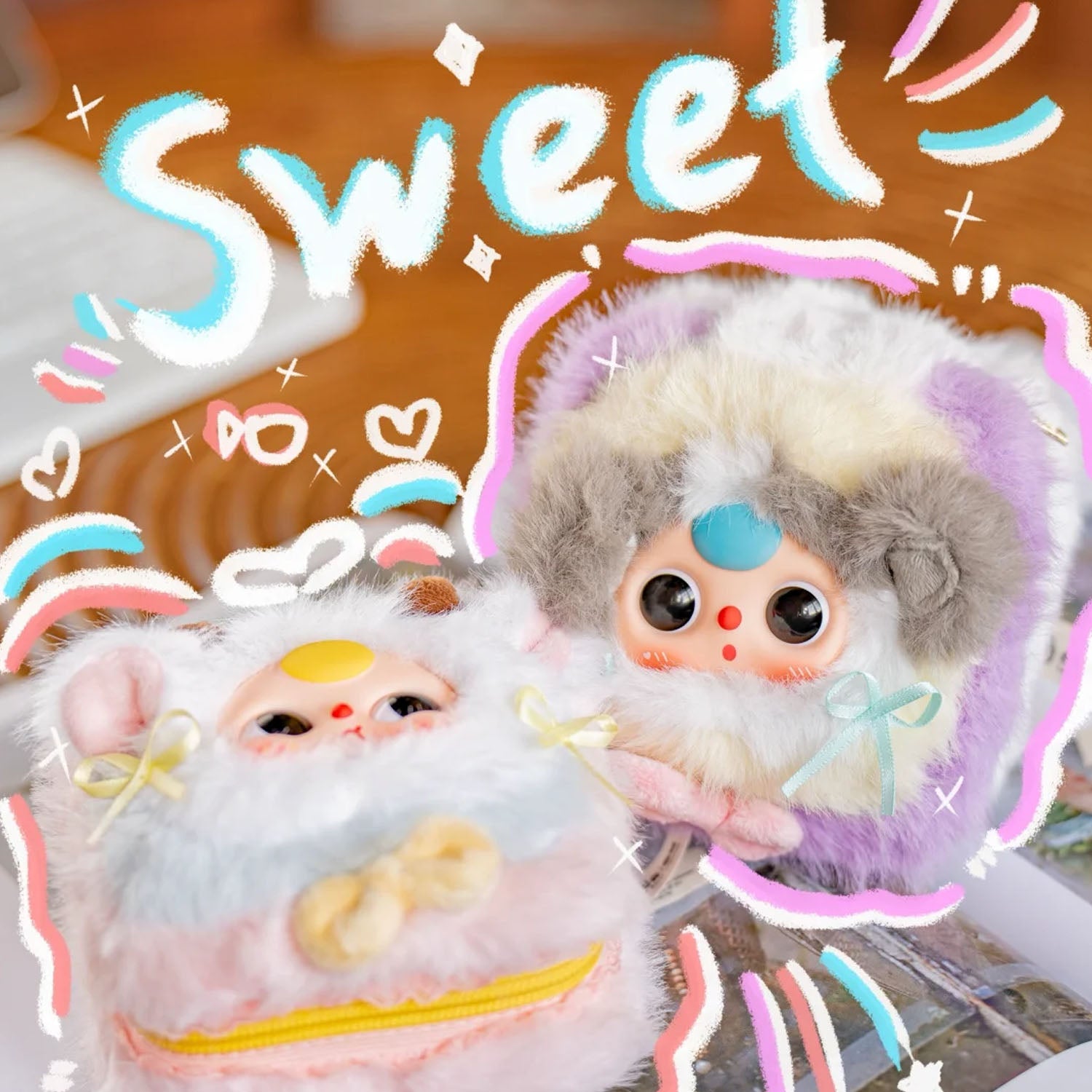 Baby Three Jewelry Box Series Plush Blind Box