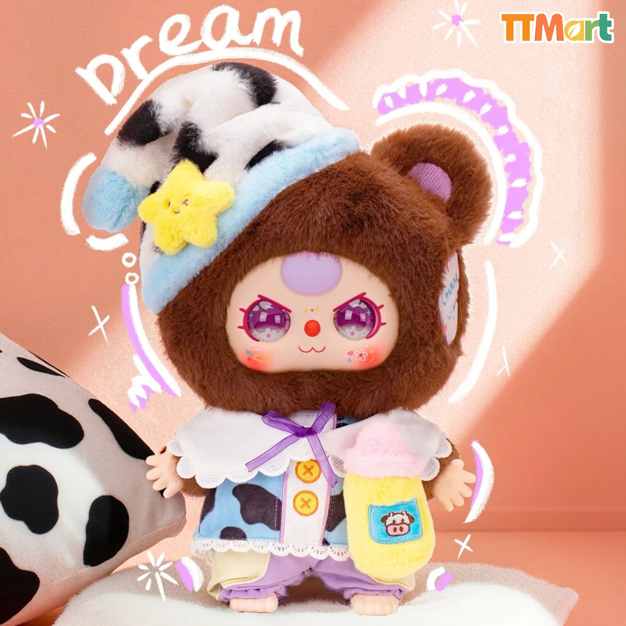 Baby Three V5 400% Sweet Dreams Plush Blind Box