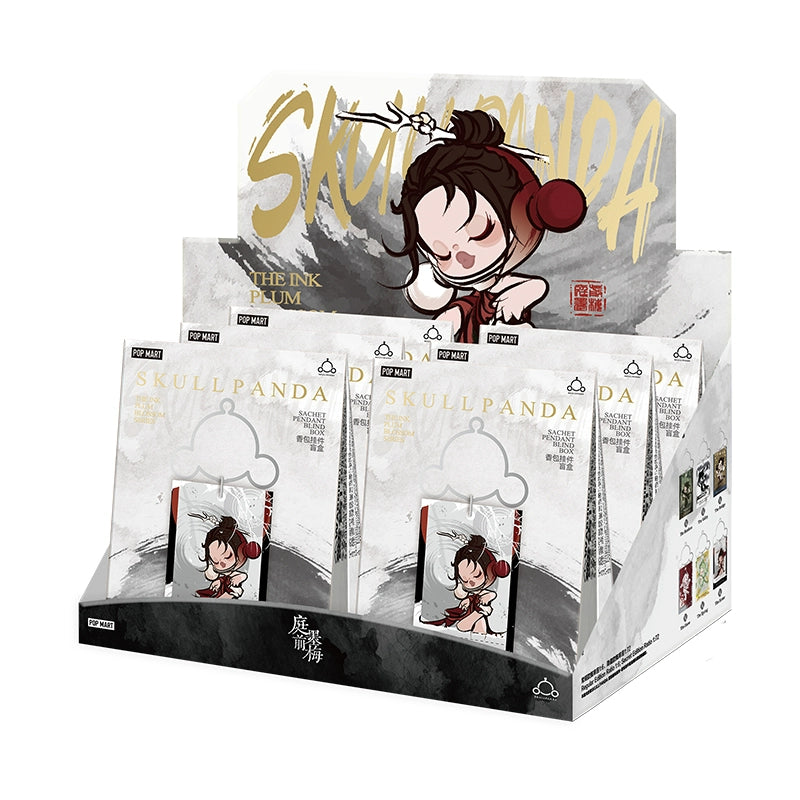 SKULLPANDA The Ink Plum Blossom Series Sachet Pendant Blind Box