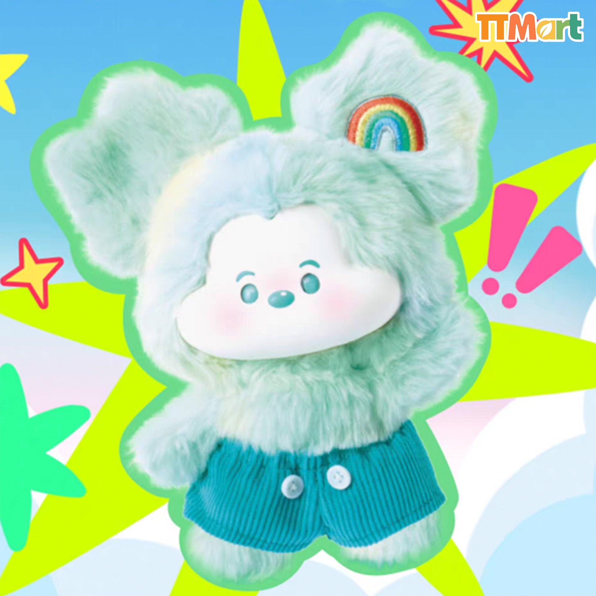 Mickey Head In The Clouds Plush Series Blind Box