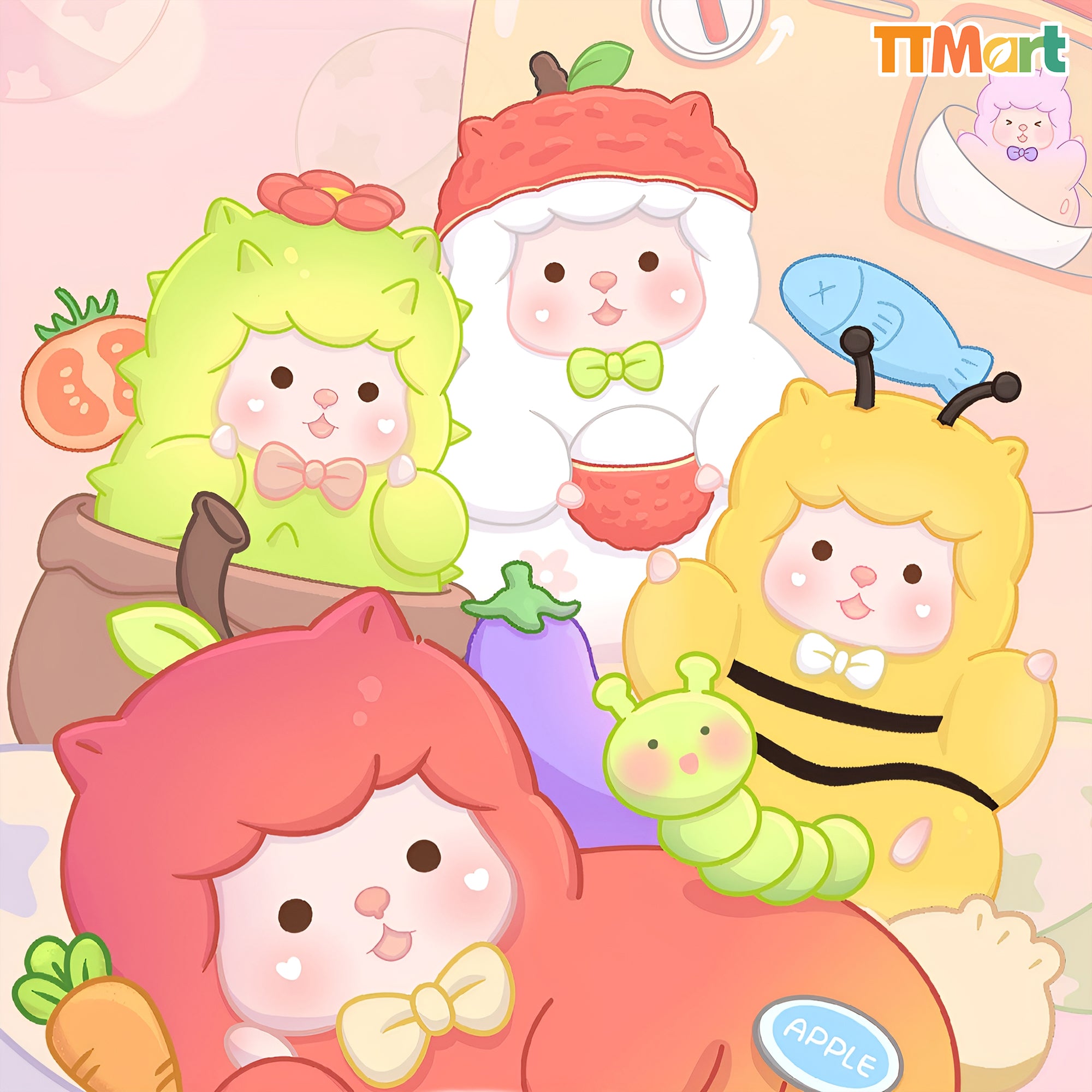 XIPU Today I'm Mie Mini Bean Series Blind Bag