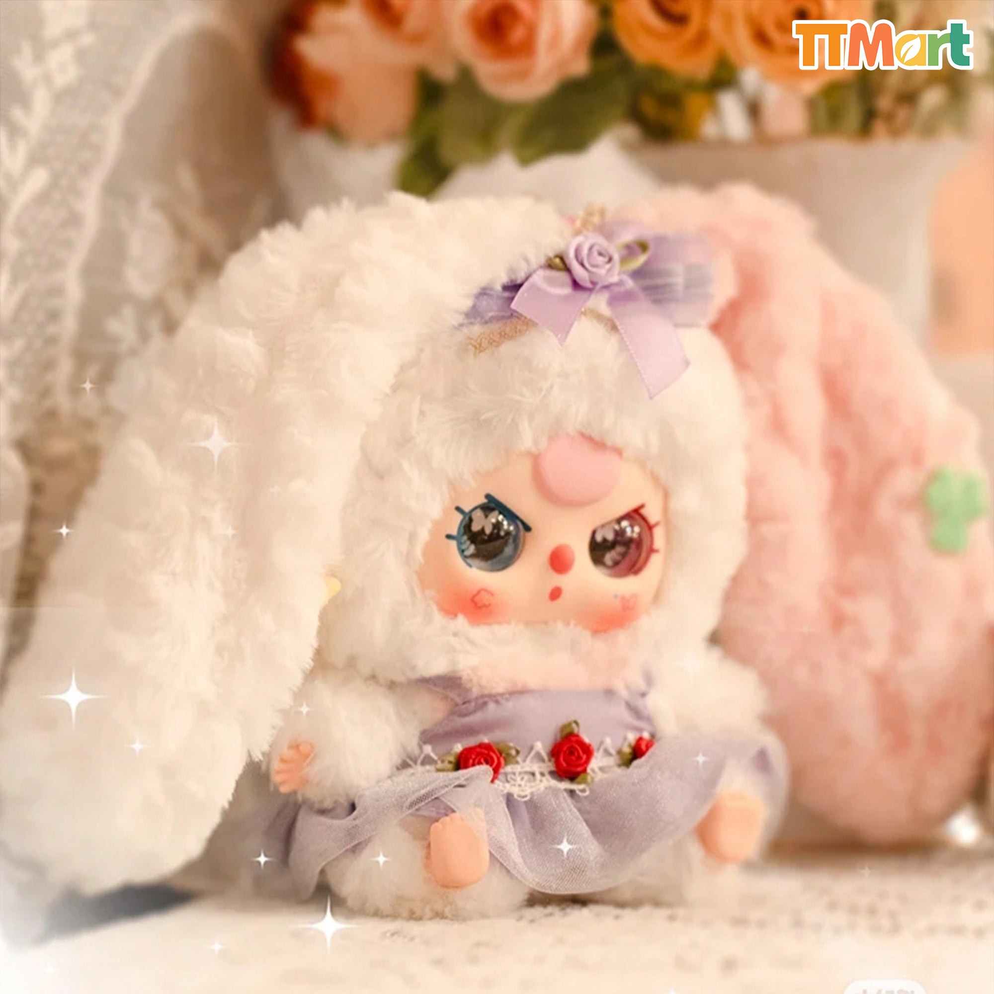 Baby Three Lily Rabbit Town V4 Series Plush Blind Box