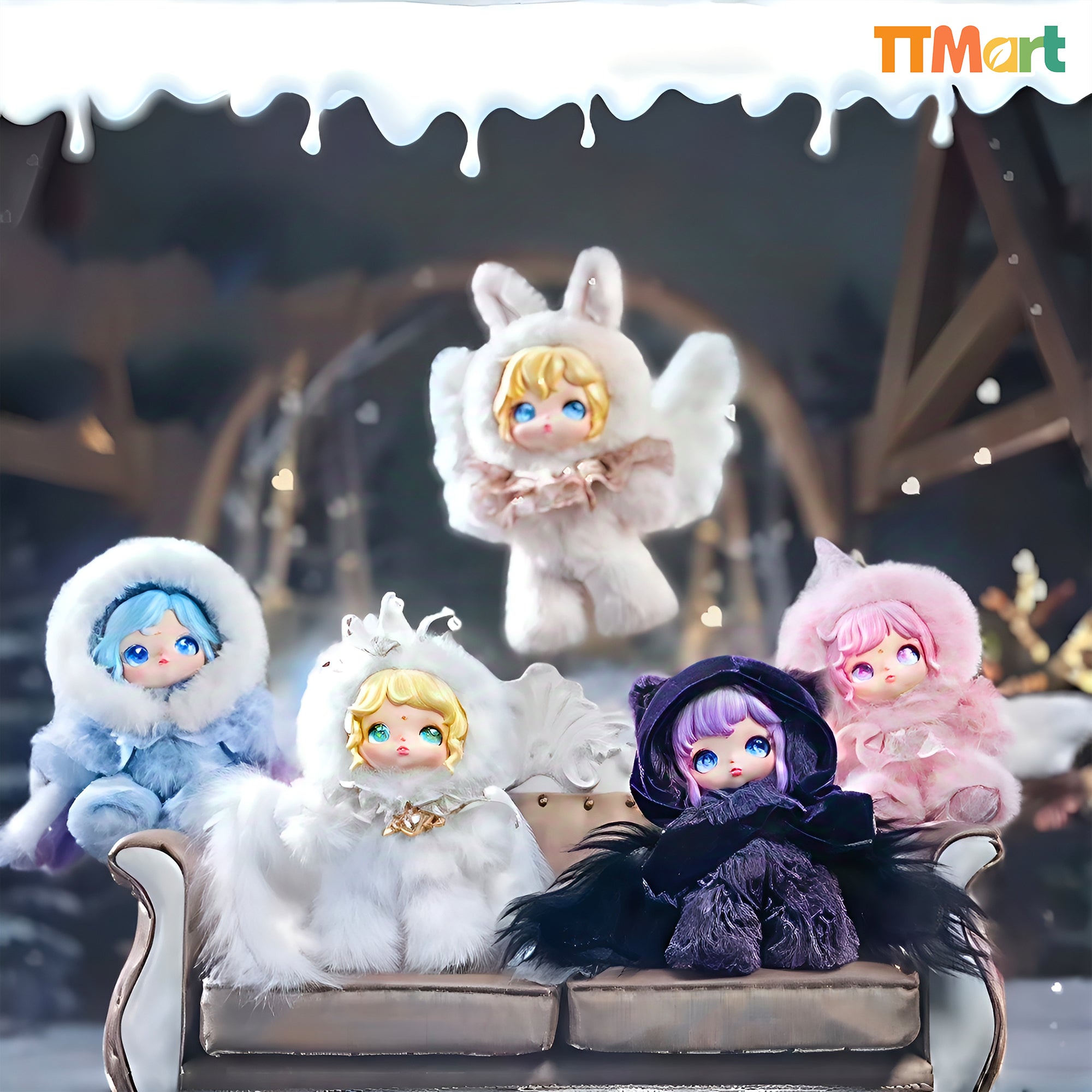 DUMIA Aria Whisper Of Snow Traces Plush Series Blind Box