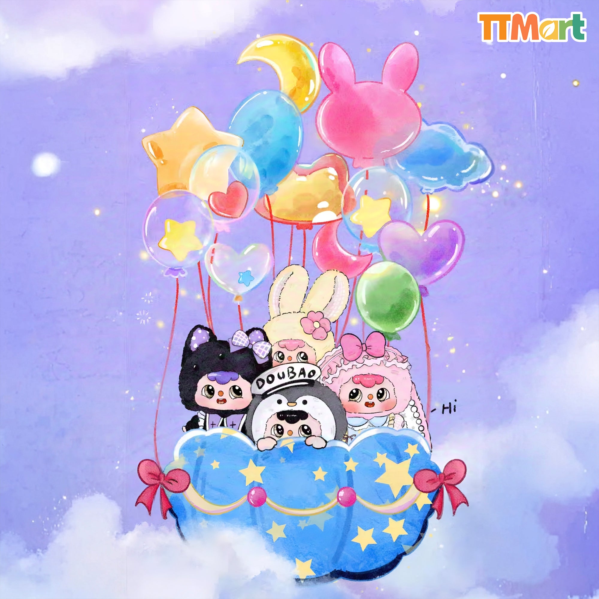 DOUBAO 400 % V2 Fantasy Paradise Series Blind Box