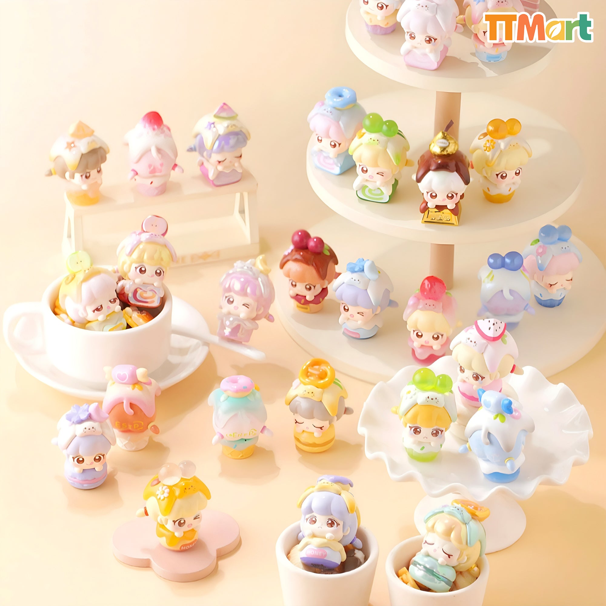 NAIBAO Meow Tea Party Mini Series Blind Box