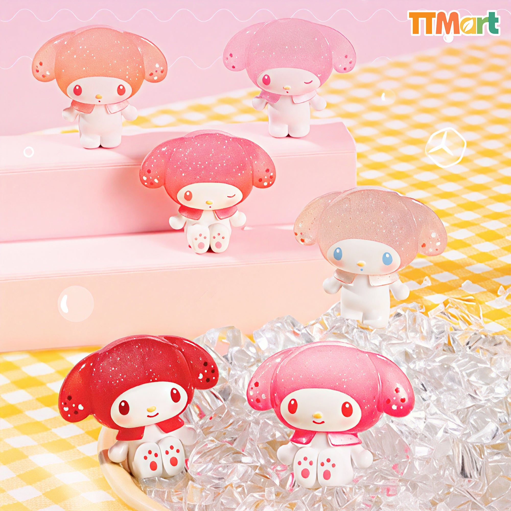 MY MELODY & KUROMI Ramune-style Mini Figure Series Blind Bag