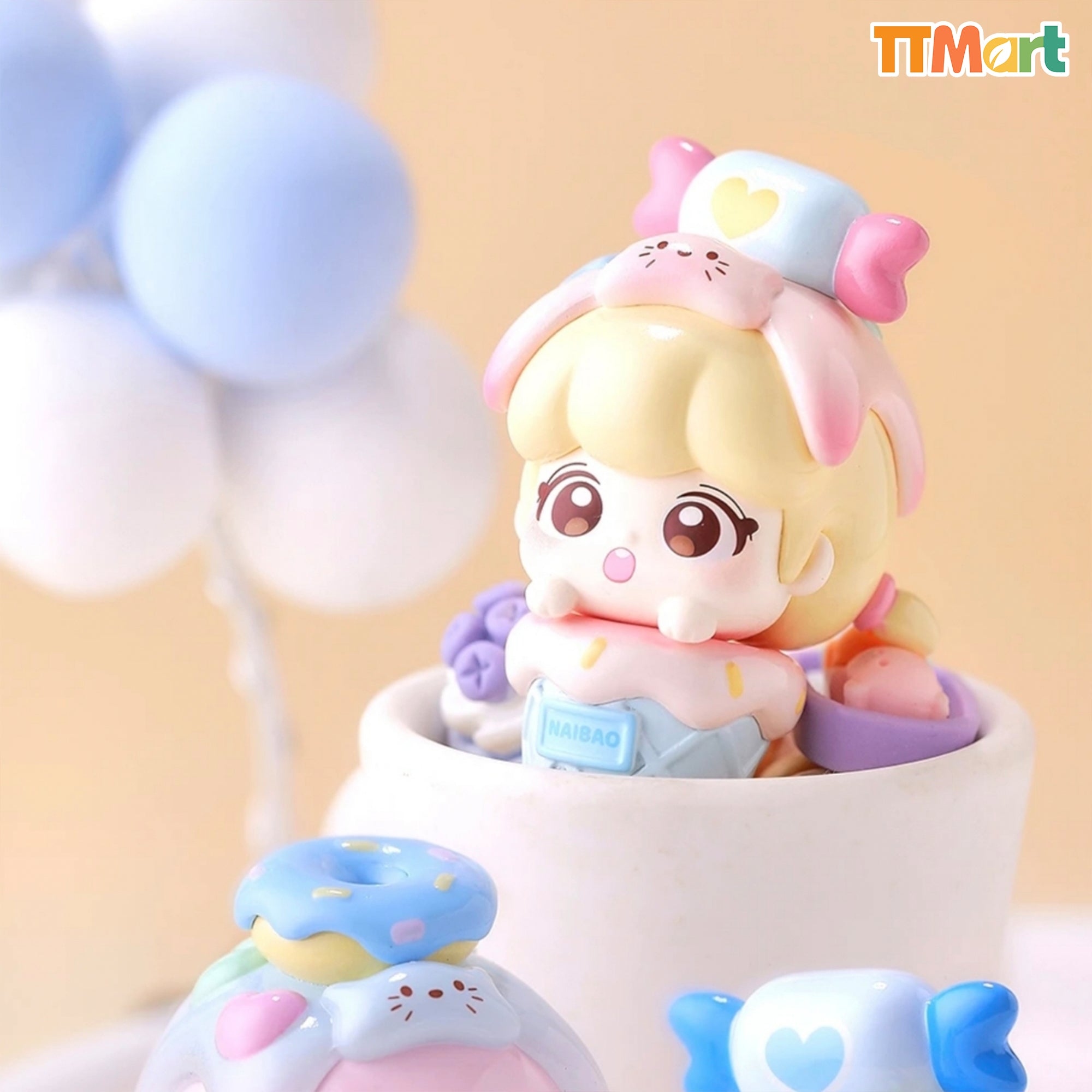 NAIBAO Meow Tea Party Mini Series Blind Box