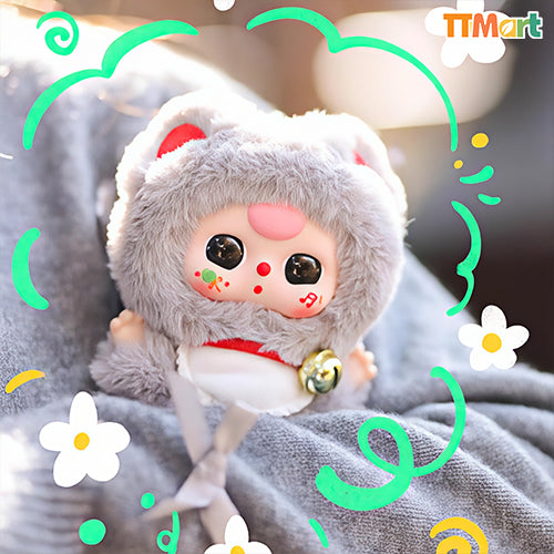 Baby Three Billionaire Cat Plush Series Blind Box