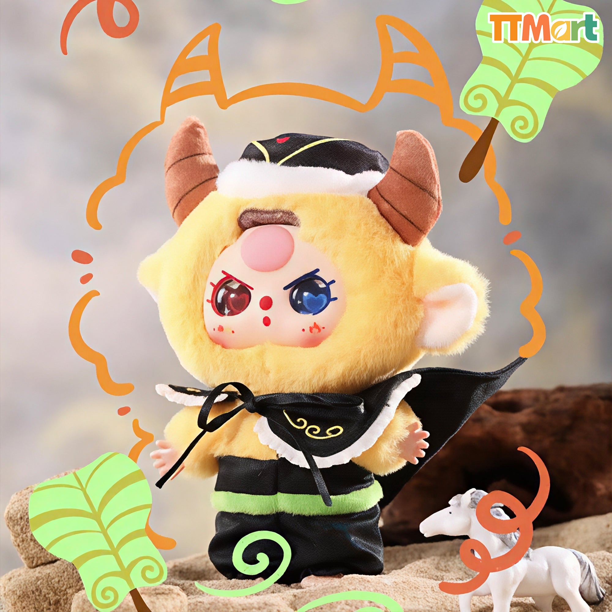 Baby Three Havoc In Heaven Plush Series Blind Box