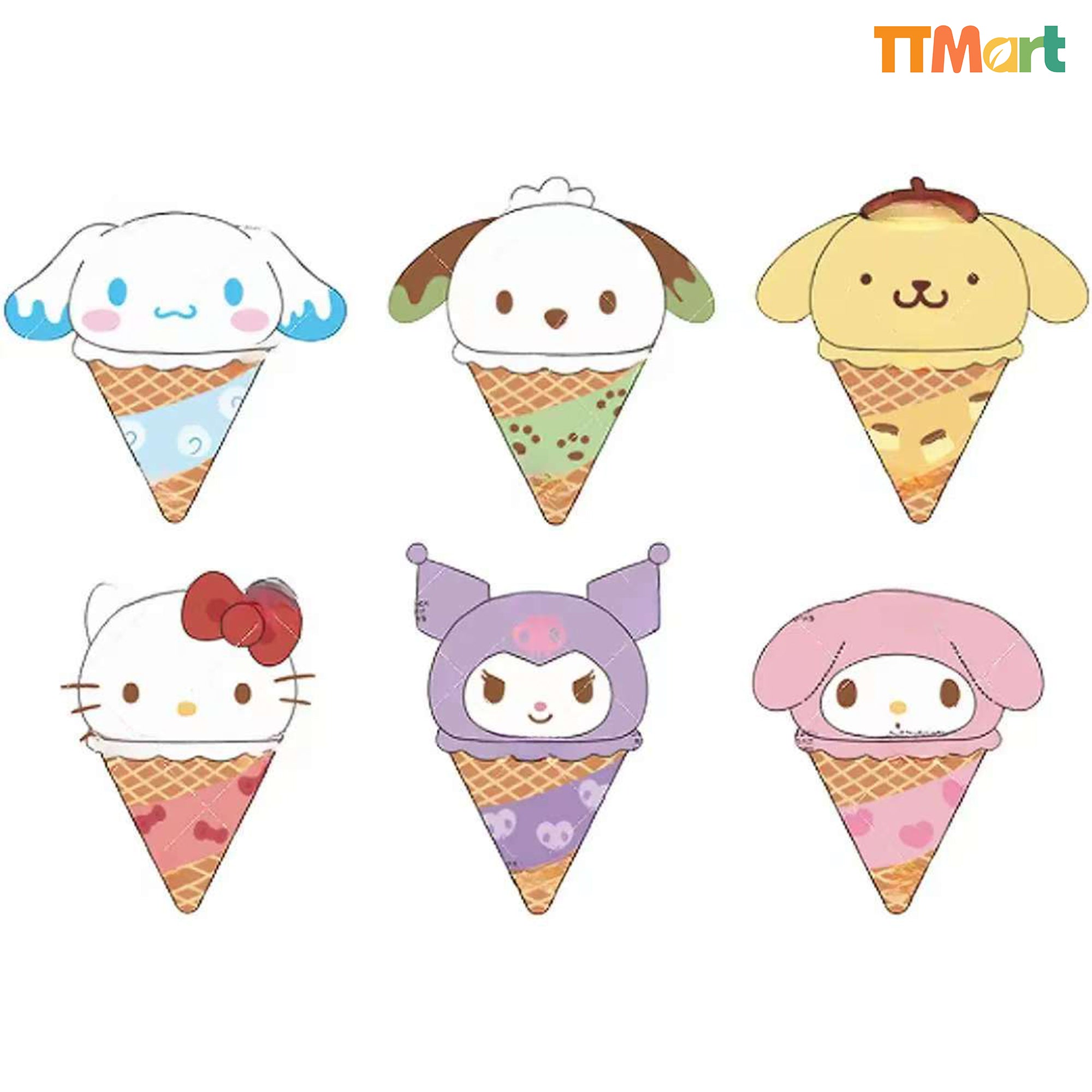 SANRIO Ice-cream Plush Series Blind Bag