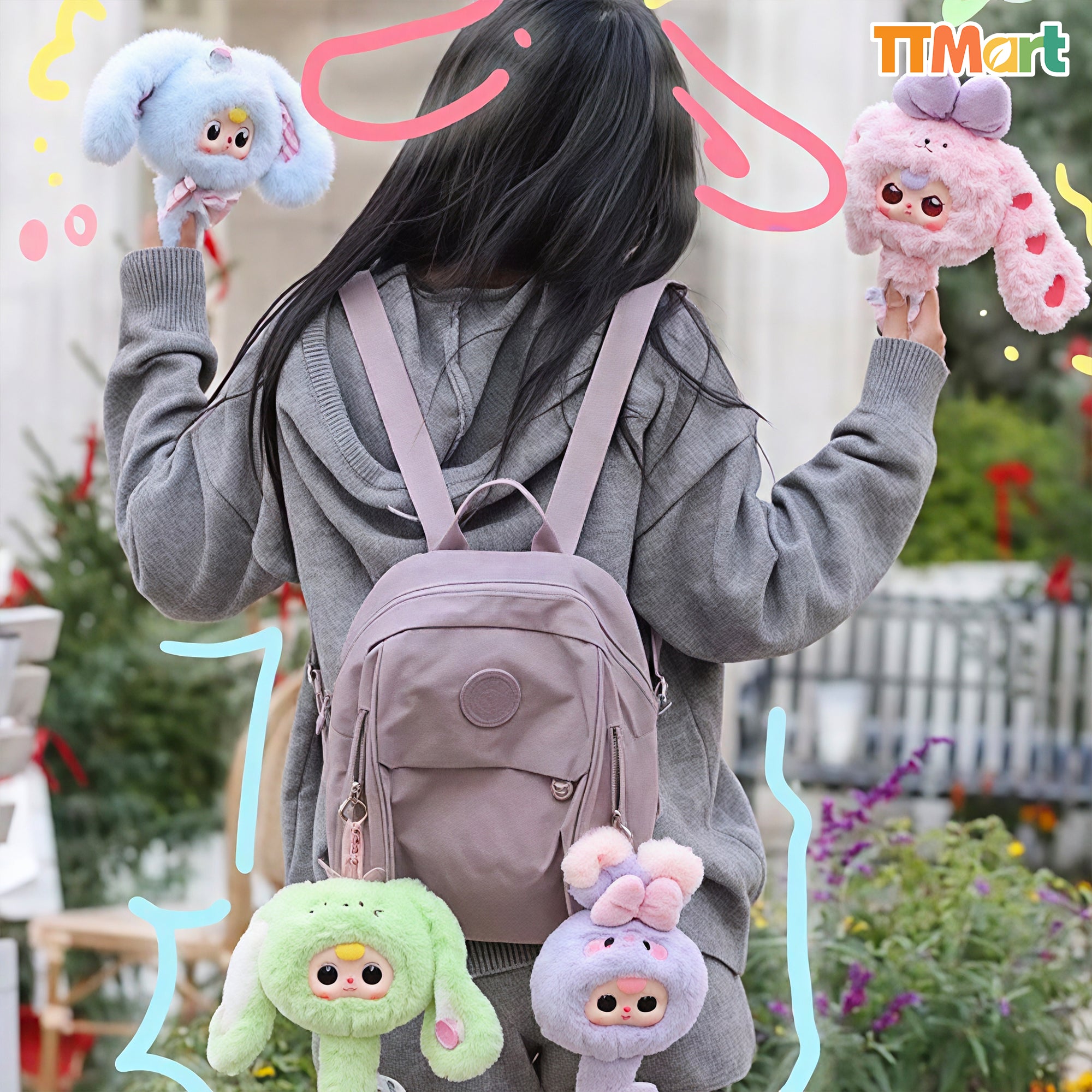 Baby Three Magic Mirror Plush Series Blind Box