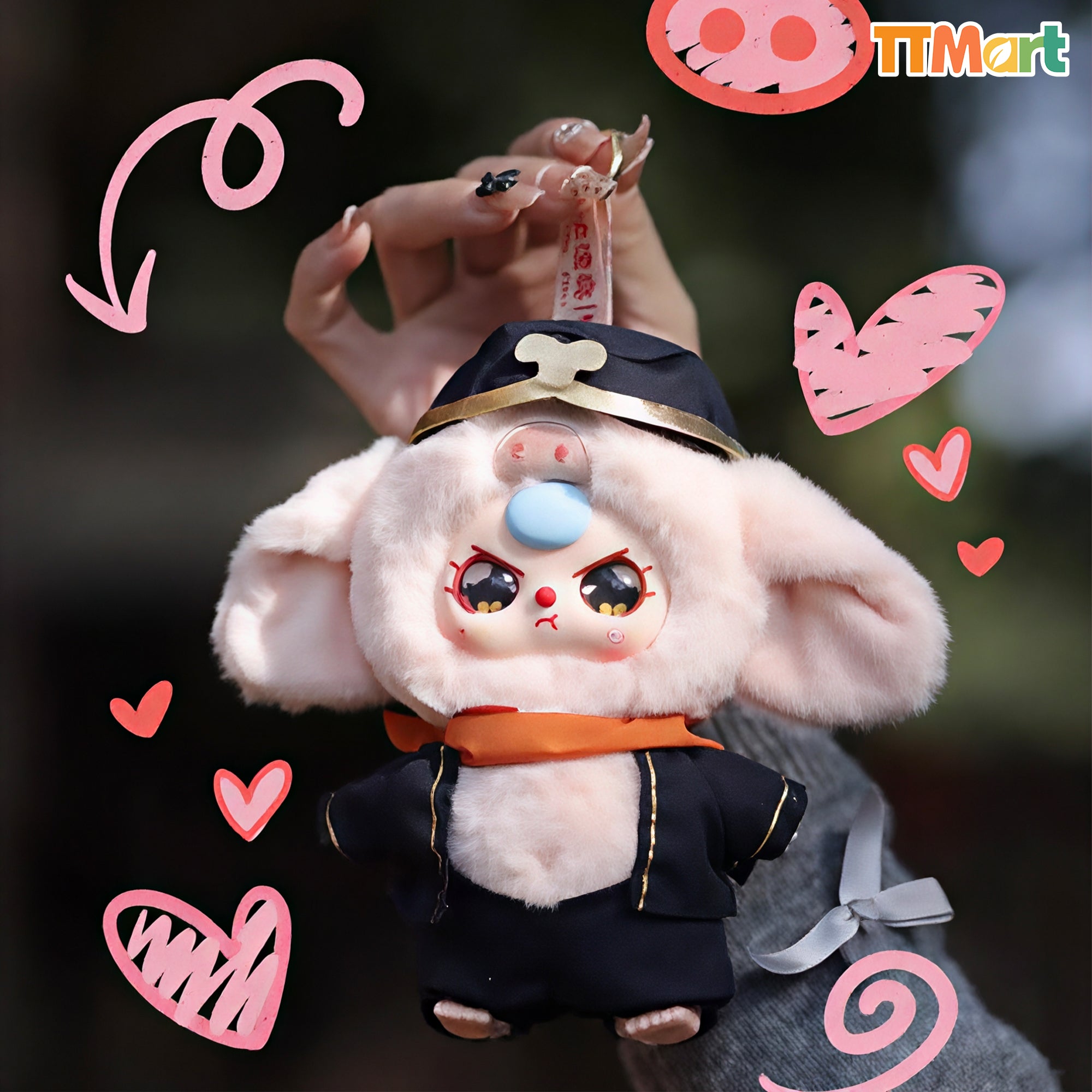 Baby Three Havoc In Heaven Plush Series Blind Box