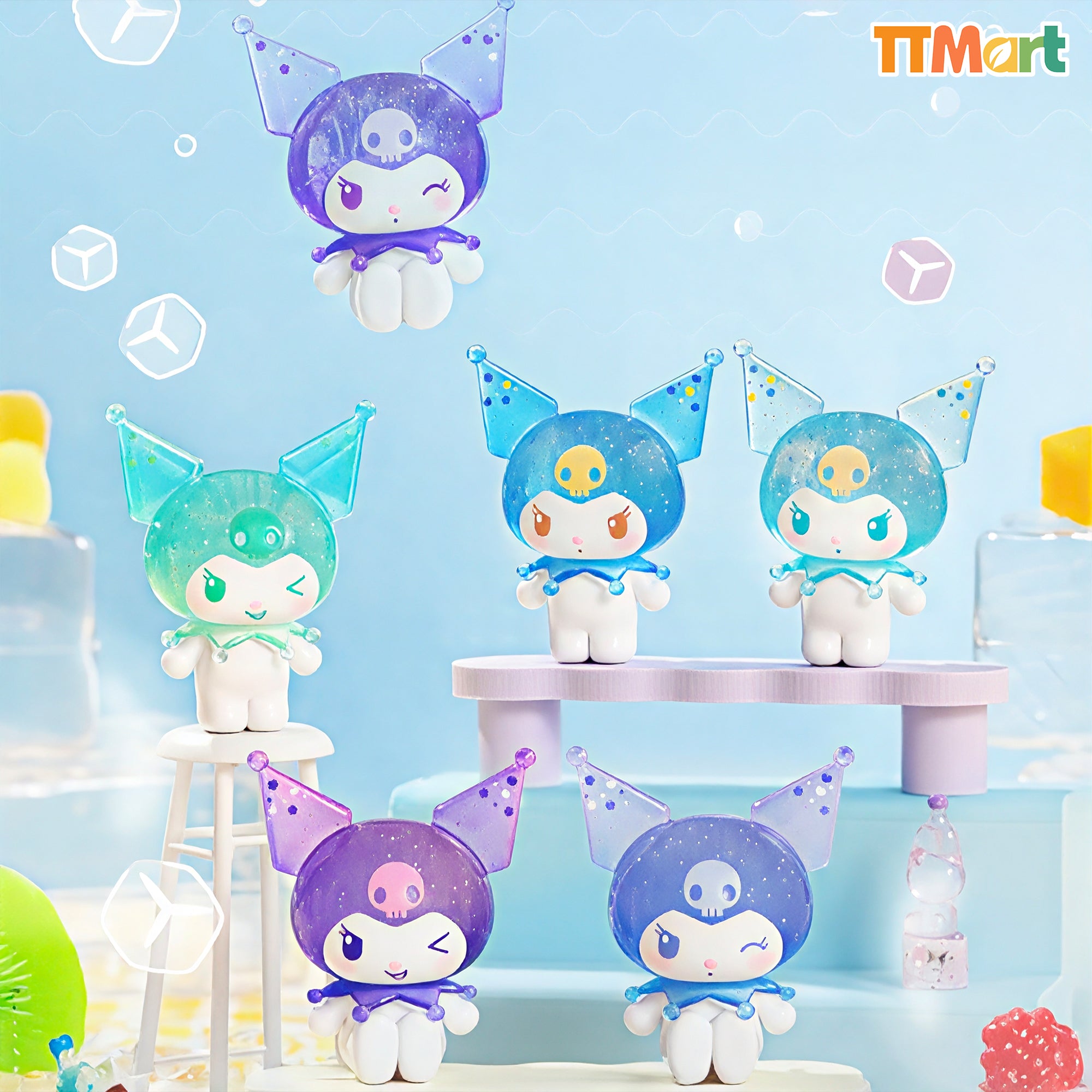 MY MELODY & KUROMI Ramune-style Mini Figure Series Blind Bag