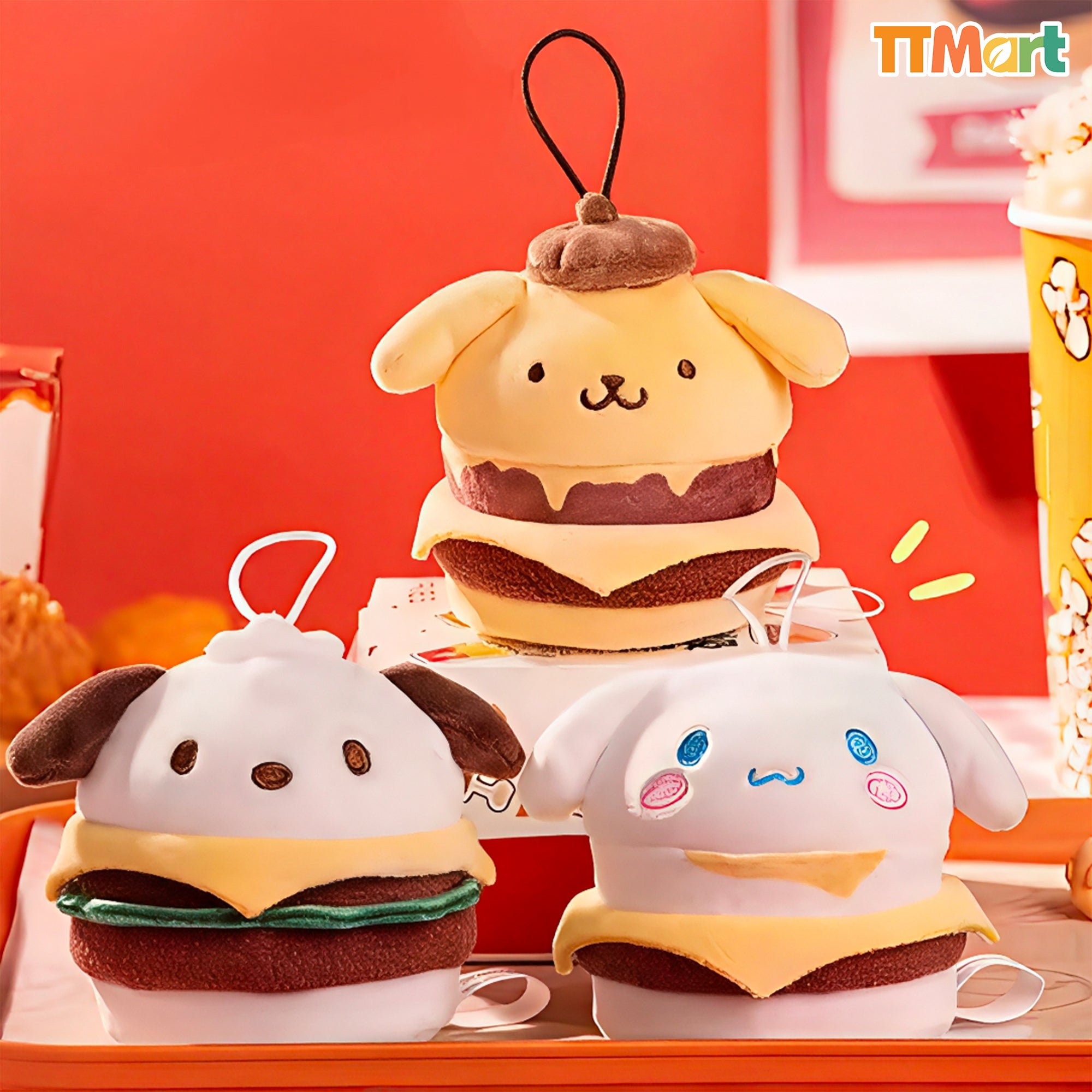 SANRIO Hamburger Plush Series Blind Bag