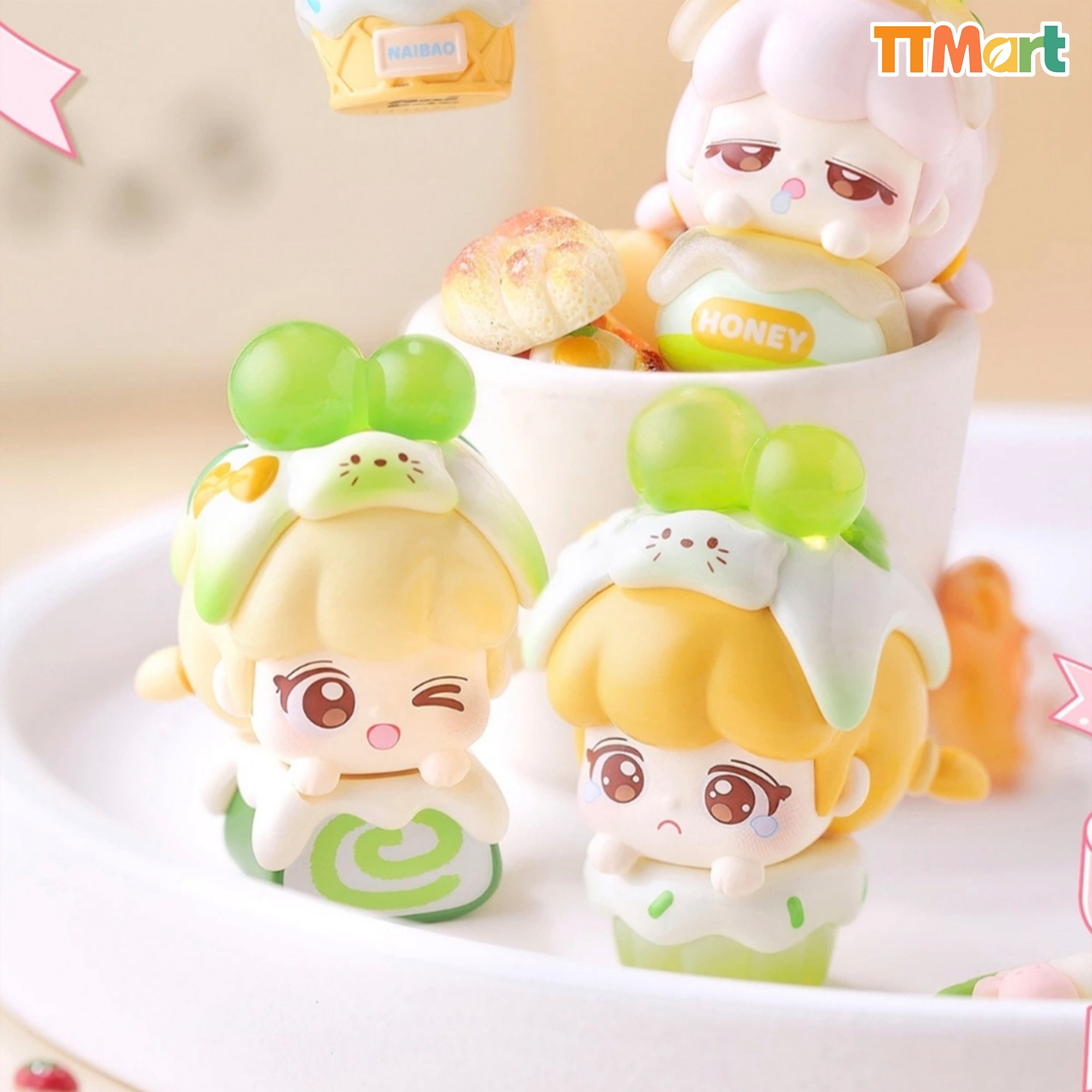NAIBAO Meow Tea Party Mini Series Blind Box