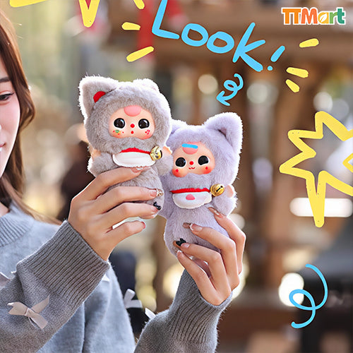 Baby Three Billionaire Cat Plush Series Blind Box