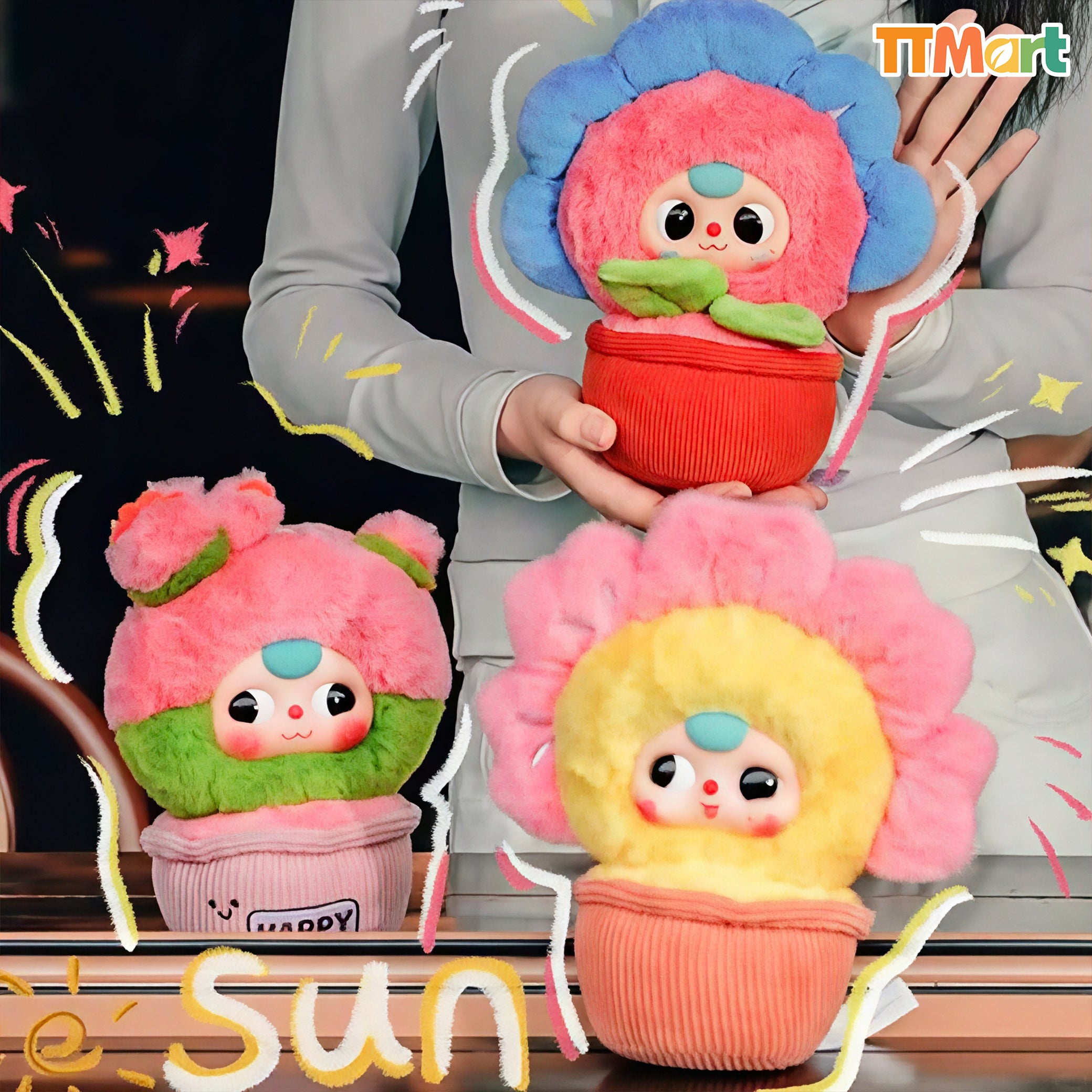 Baby Three A Small Flower Plush Series Blind Box