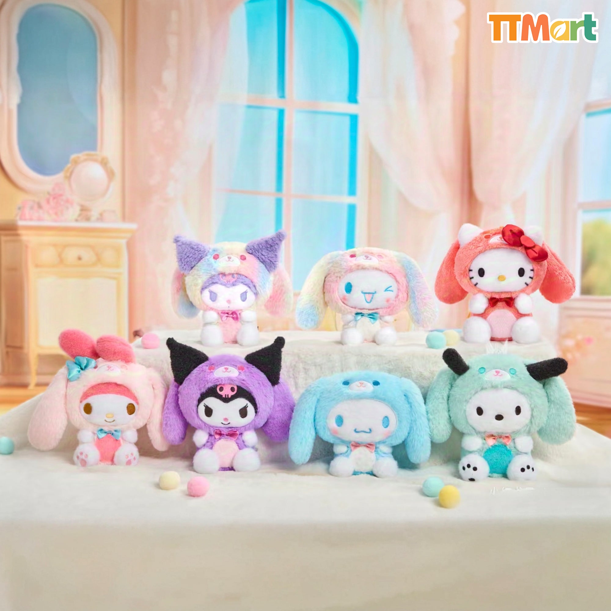 SANRIO Overjoy Plush Series Blind Box